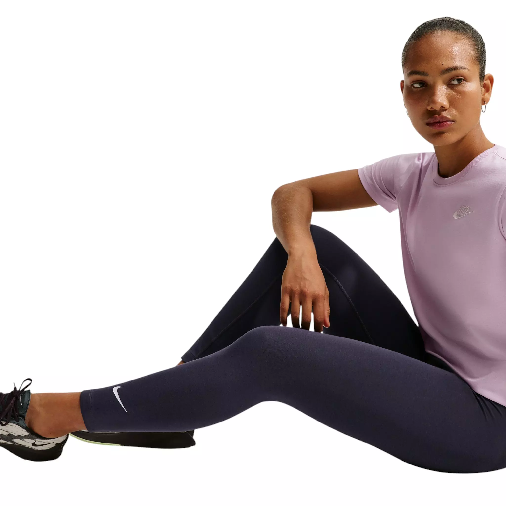Nike Women's Sportswear Classic High-Waisted 7/8/ Leggings - Gridiron - GRIDIRON
