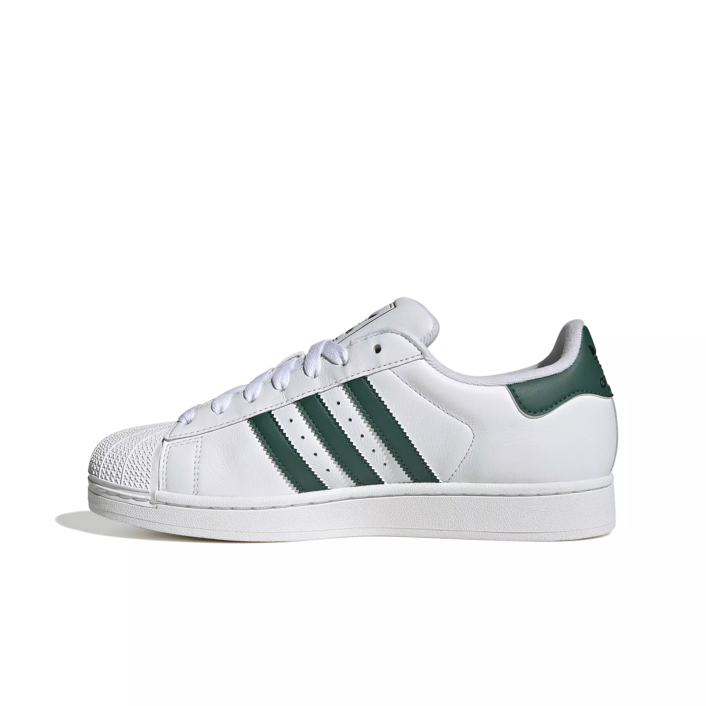 adidas Originals Superstar II "Ftwr White/Collegiate Green/Core Black" Unisex Shoe - WHITE