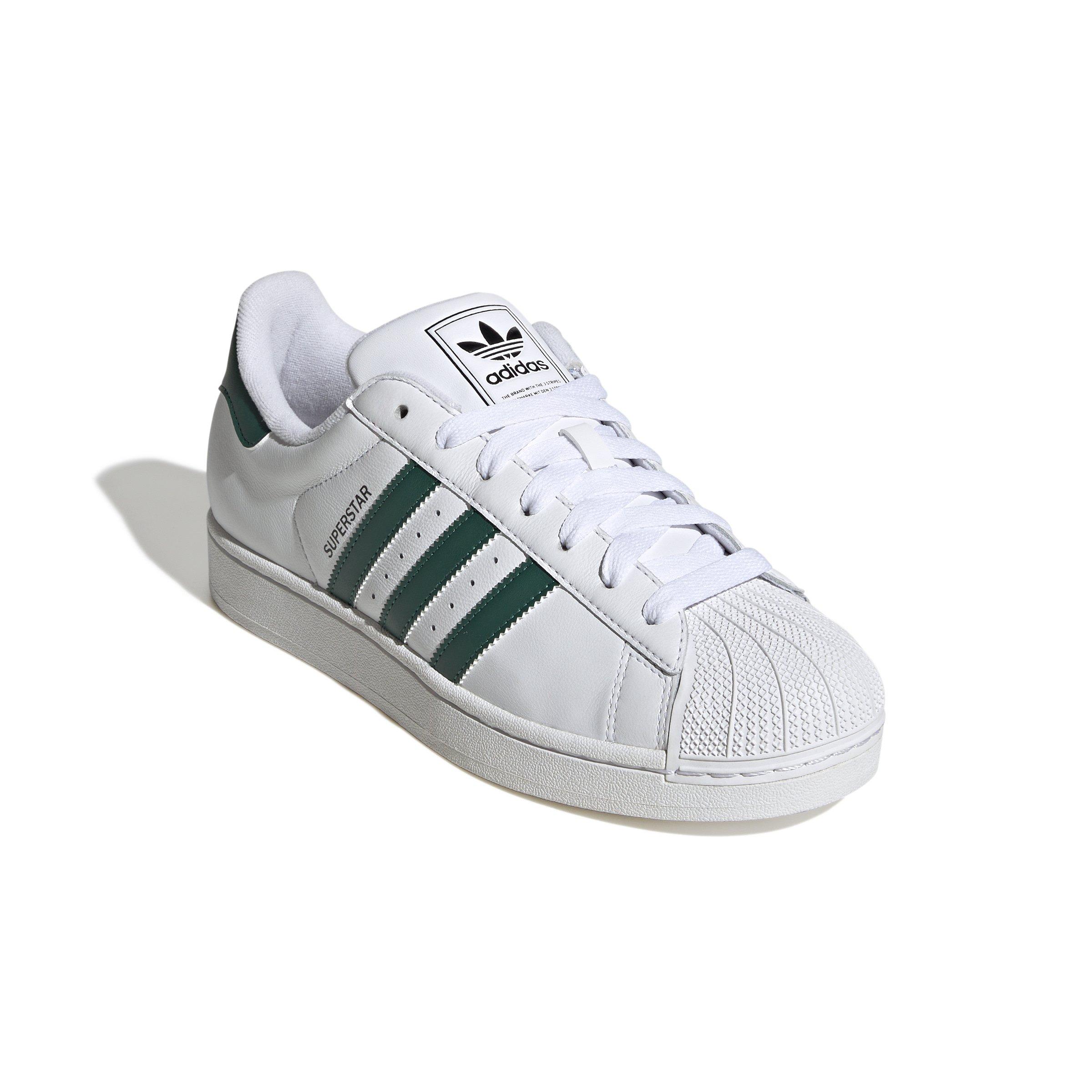 adidas Originals Superstar II "Ftwr White/Collegiate Green/Core Black" Unisex Shoe - WHITE Thumbnail View 3