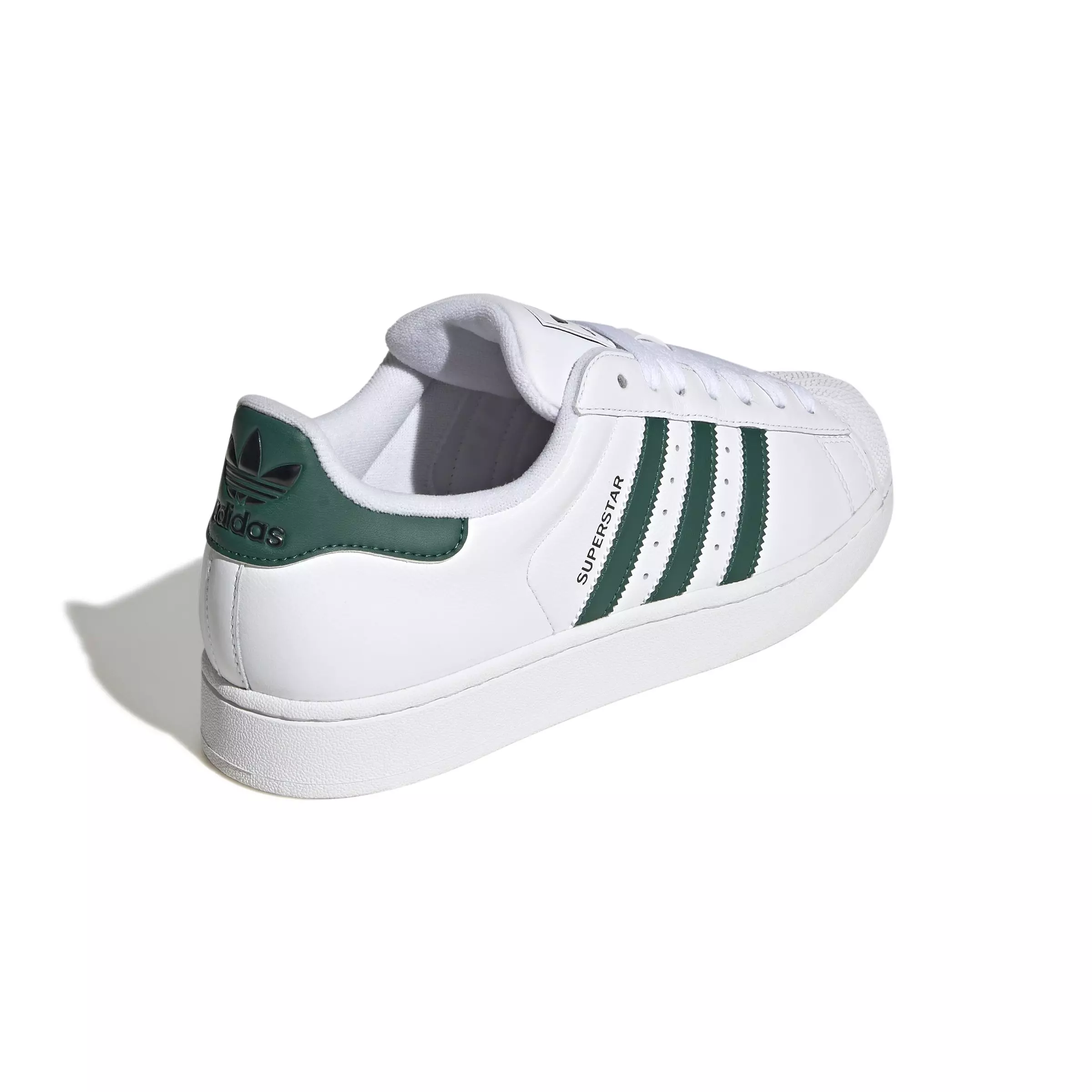 adidas Originals Superstar II "Ftwr White/Collegiate Green/Core Black" Unisex Shoe - WHITE