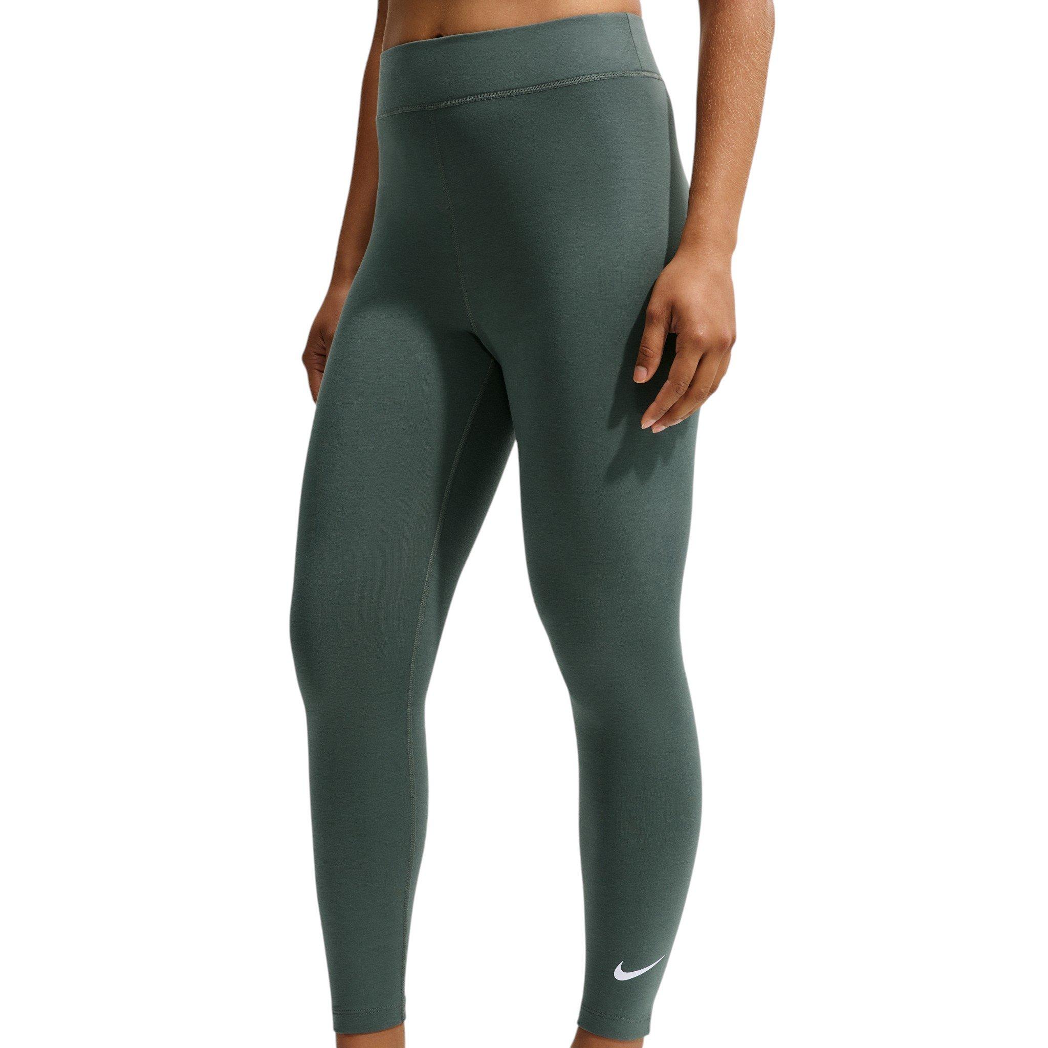 Nike Women's Sportswear Classic High-Waisted 7/8/ Leggings - Camo Green - CAMO GREEN