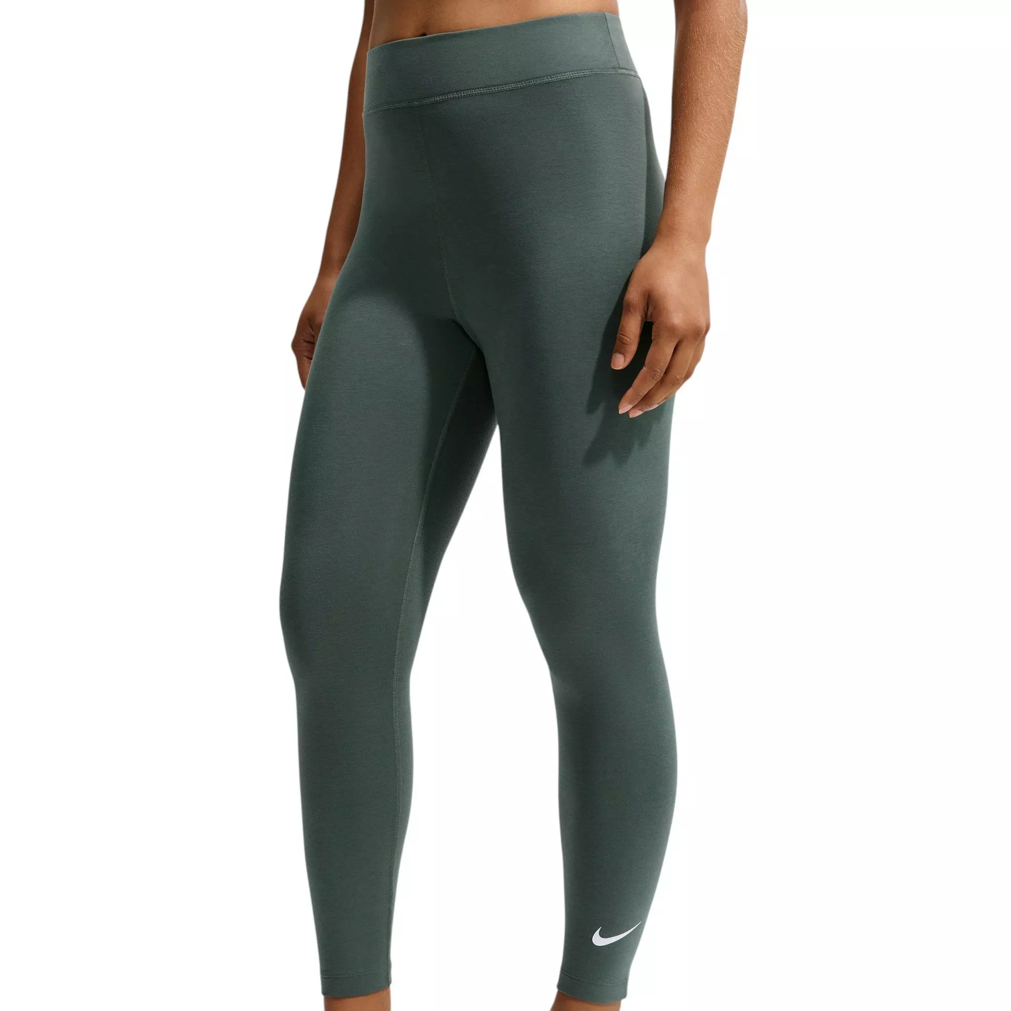 Nike Women's Sportswear Classic High-Waisted 7/8/ Leggings - Camo Green - CAMO GREEN