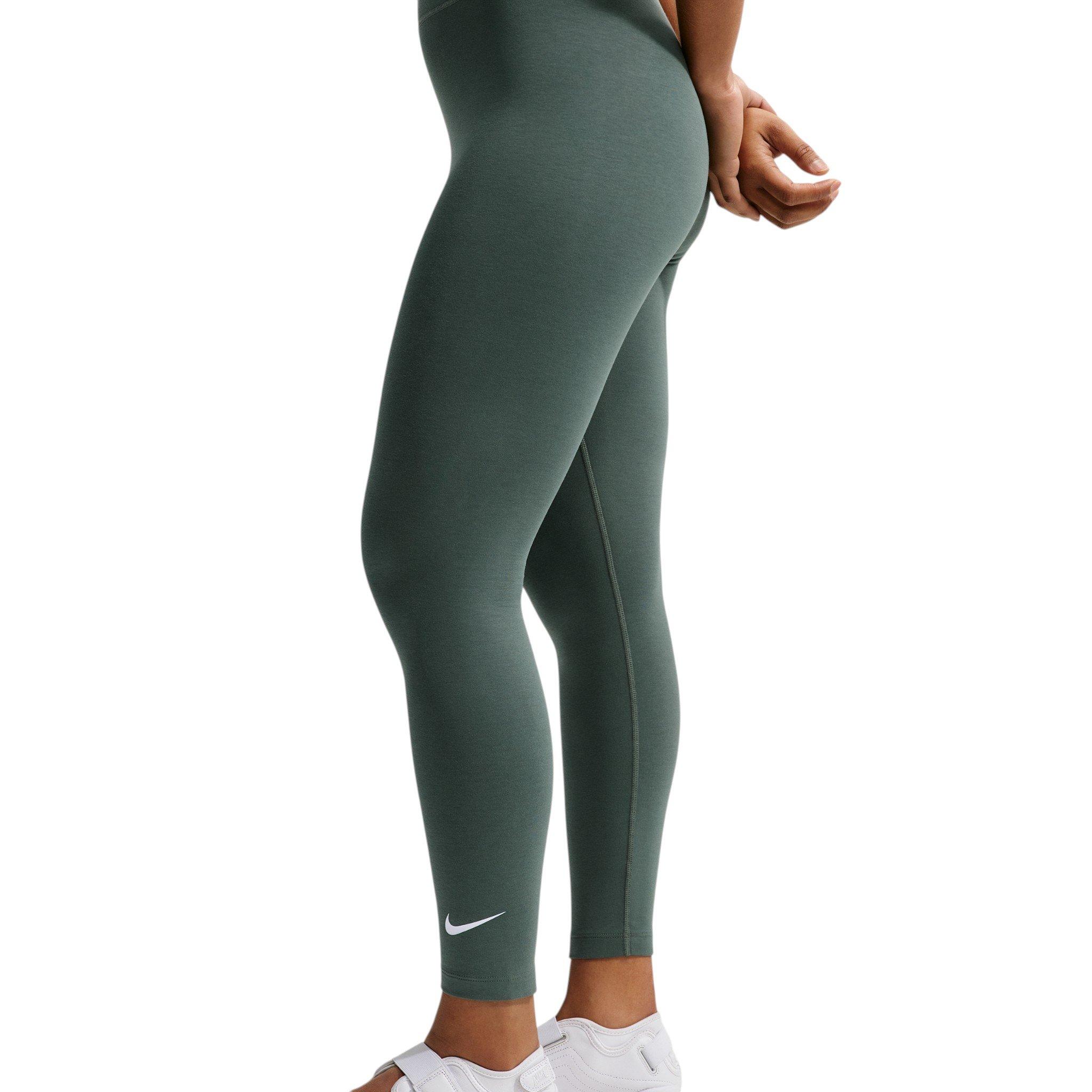 Nike Women's Sportswear Classic High-Waisted 7/8/ Leggings - Camo Green - CAMO GREEN