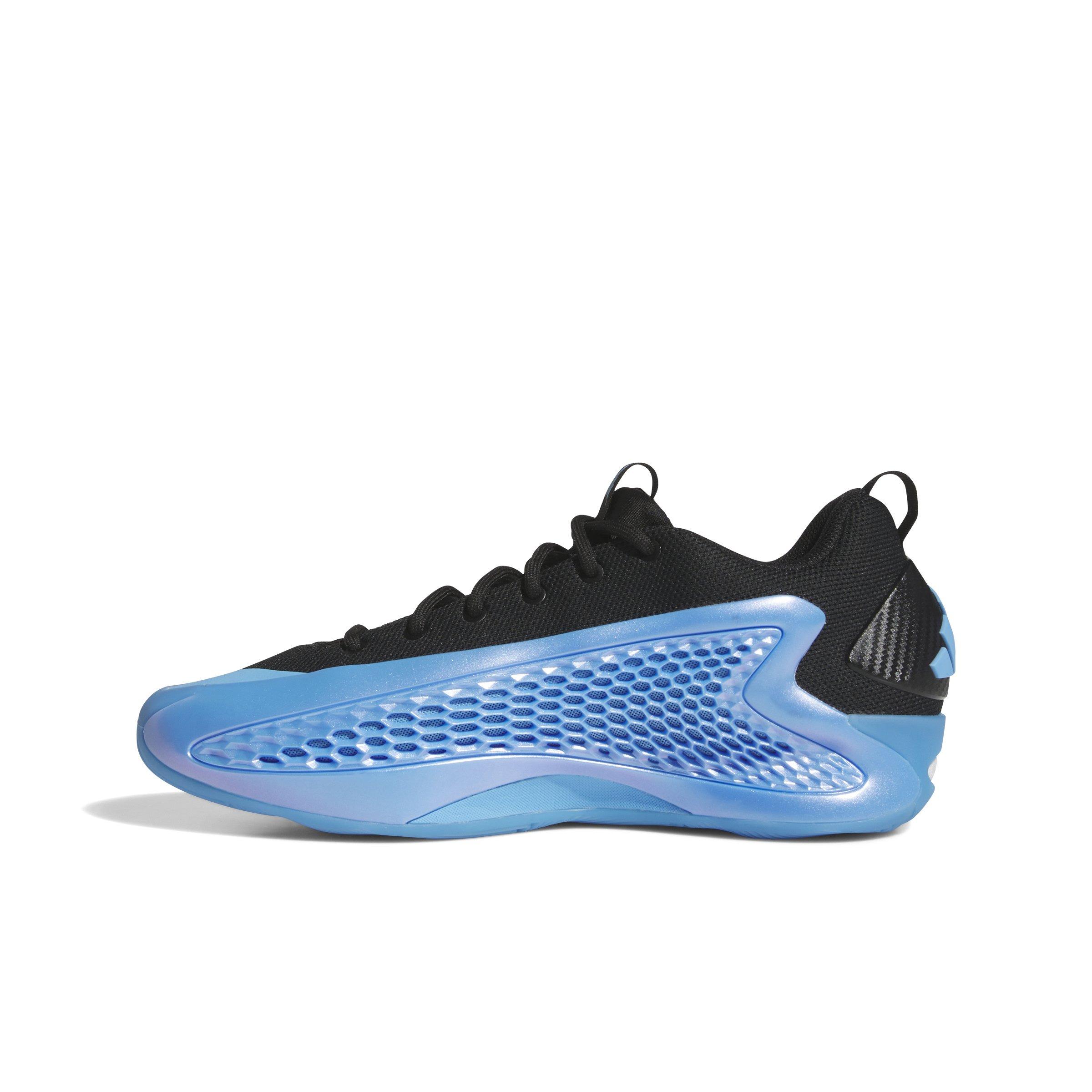 adidas Anthony Edwards 1 Low "Blue Burst/Core Black/Ftwr White" Unisex Basketball Shoe - BLUE Thumbnail View 2
