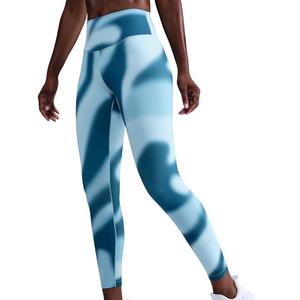 Nike Women's One Dri-FIT High-Waisted 7/8 Leggings - Lt Blue