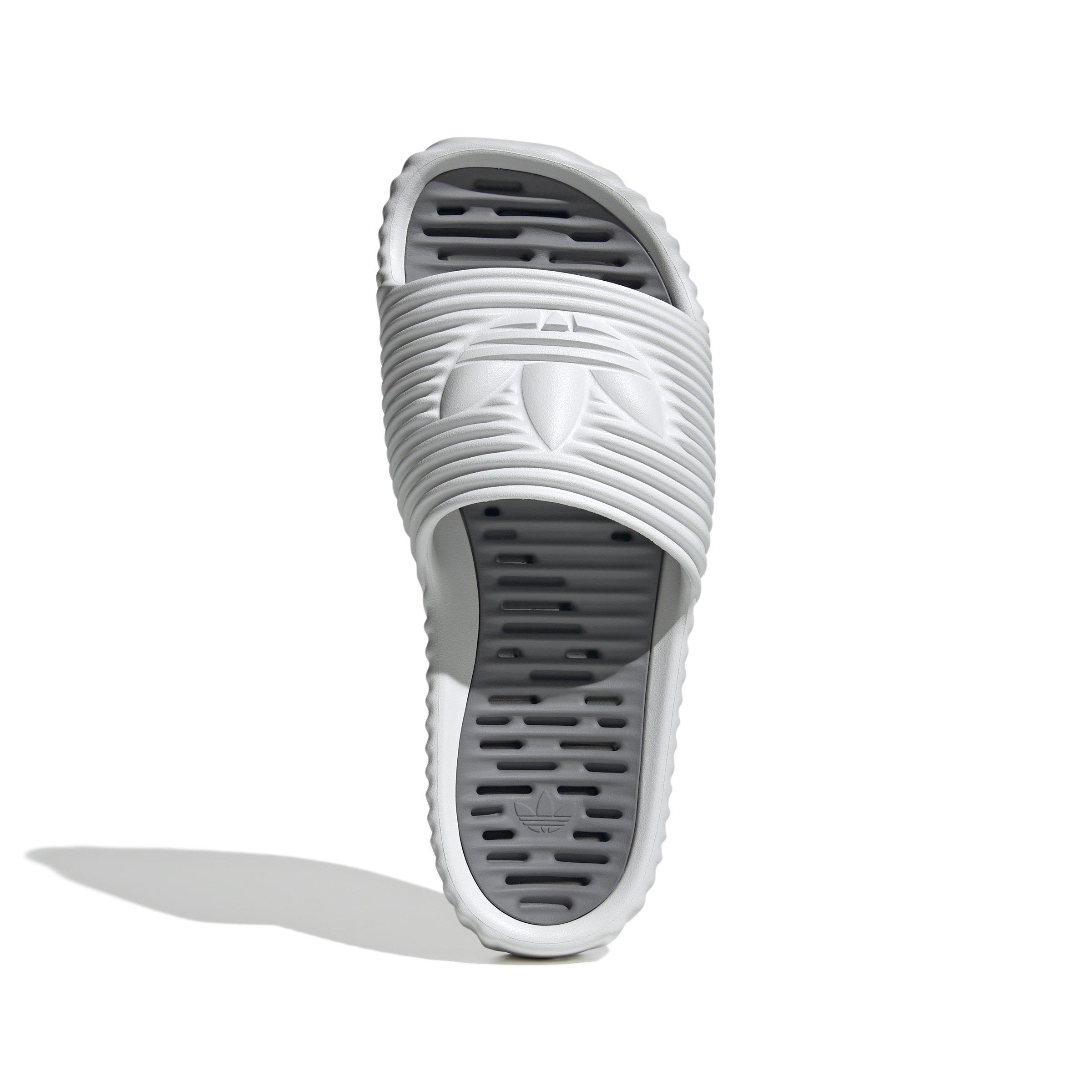adidas Originals Adilette 25 "Crystal White/Crystal White/Grey Three" Unisex Slide - WHITE Thumbnail View 7