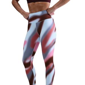 Nike Women's One Dri-FIT High-Waisted 7/8 Leggings -Burgundy/Pink