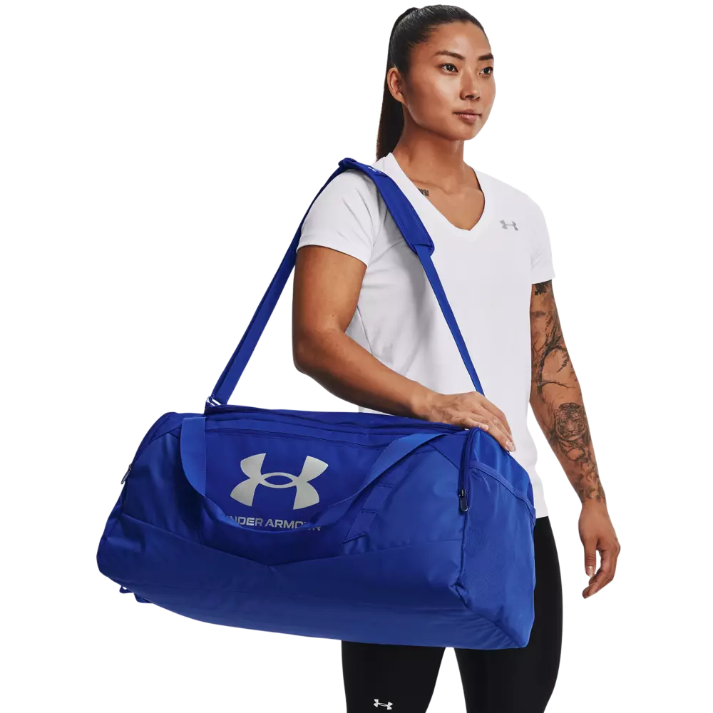 Under Armour Undeniable 5.0 Duffle Bag Medium - ROYAL/SILVER