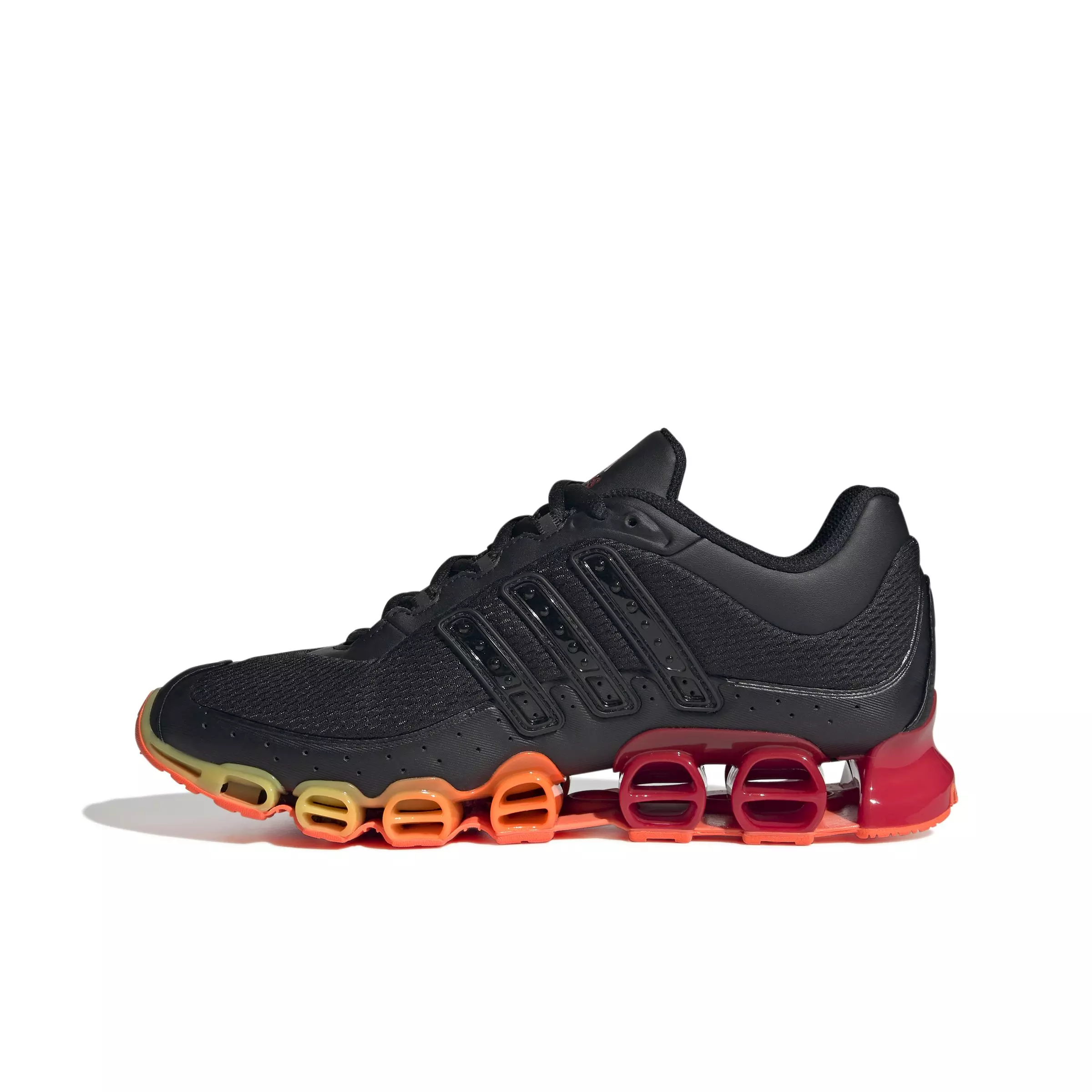 adidas Originals Megaride "Core Black/Better Scarlet/Solar Orange" Unisex Shoe - BLACK