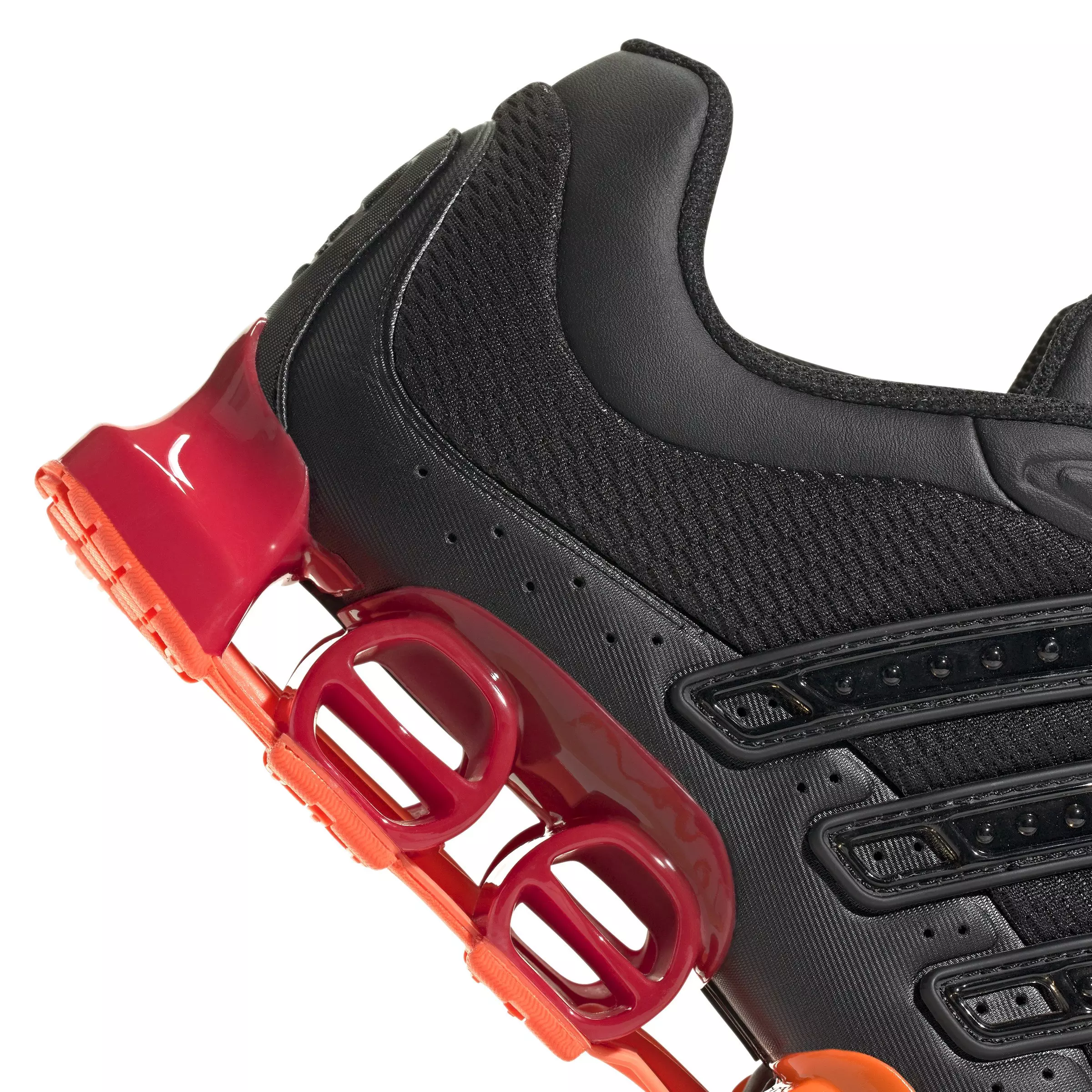 adidas Originals Megaride "Core Black/Better Scarlet/Solar Orange" Unisex Shoe - BLACK