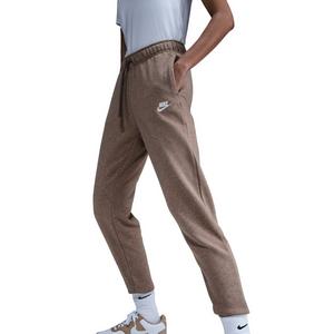Nike Women's Sportswear Club Fleece Mid-Rise Joggers - Brown