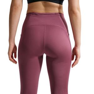 Nike Women's Swift High-Waisted 7/8 Running Leggings with Pockets - Pink Smoke - PINK SMOKE