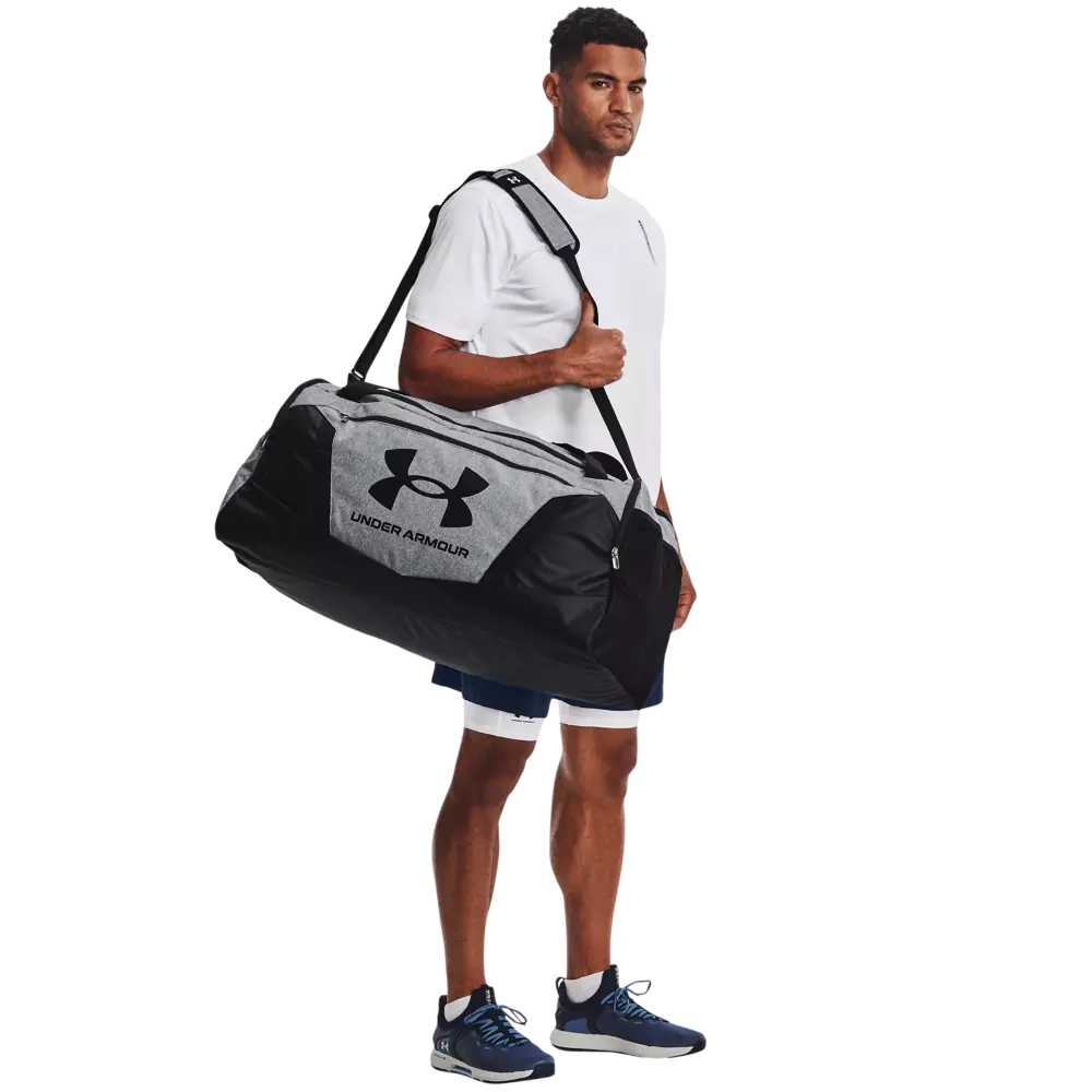 Under Armour Undeniable 5.0 Duffle Bag Large - Grey/Black - GREY/BLACK