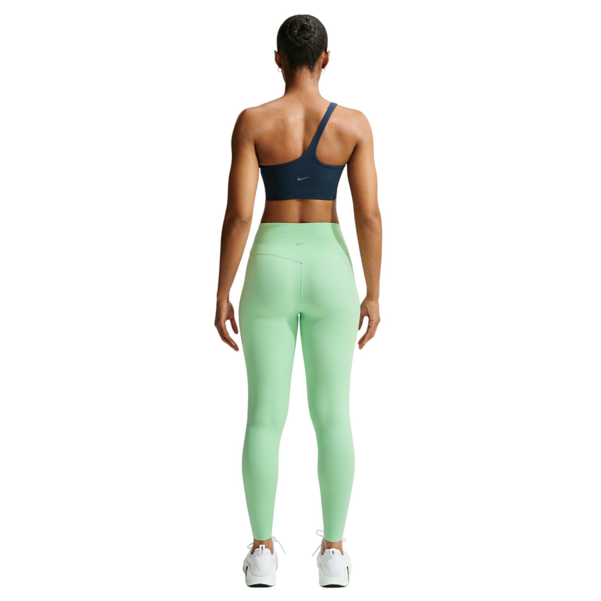 Nike Women's Zenvy High-Waisted 7/8 leggings with No Front Seam - Green - GREEN