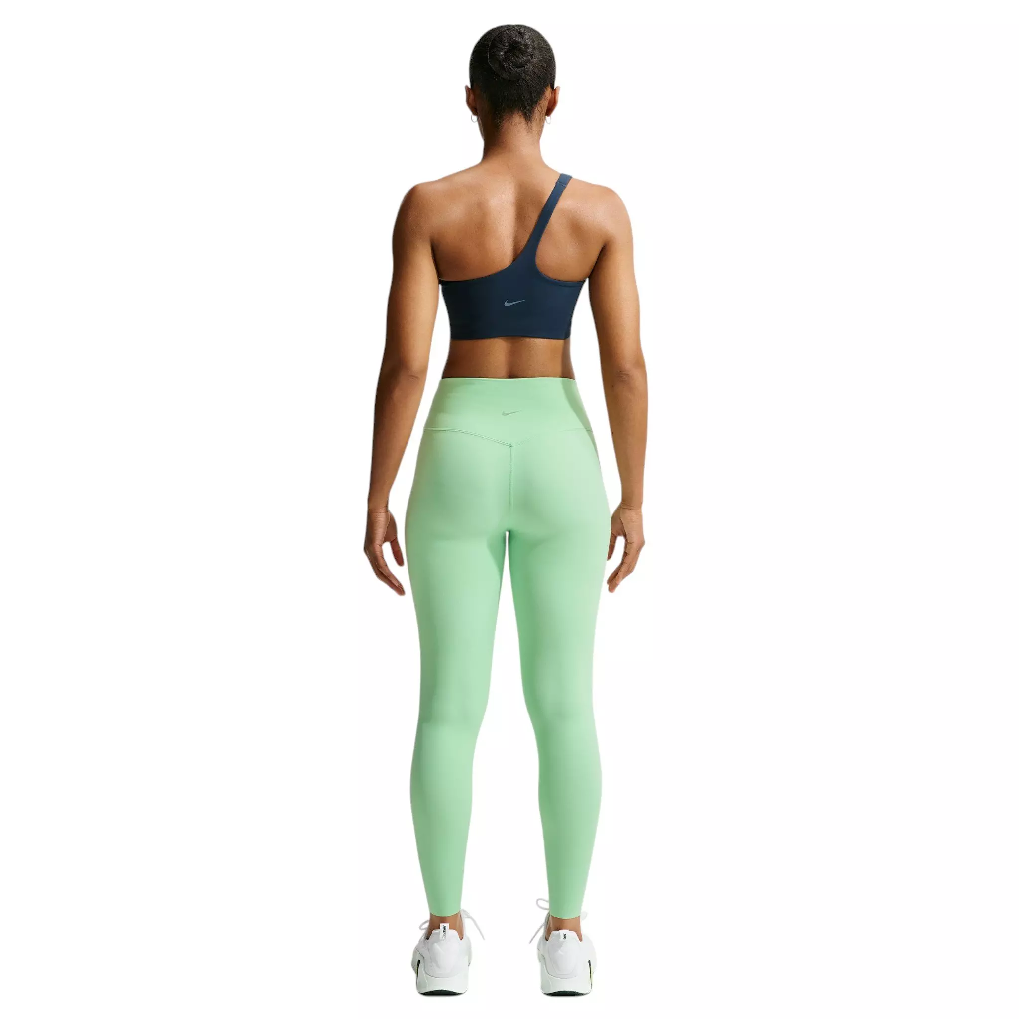 Nike Women's Zenvy High-Waisted 7/8 leggings with No Front Seam - Green - GREEN