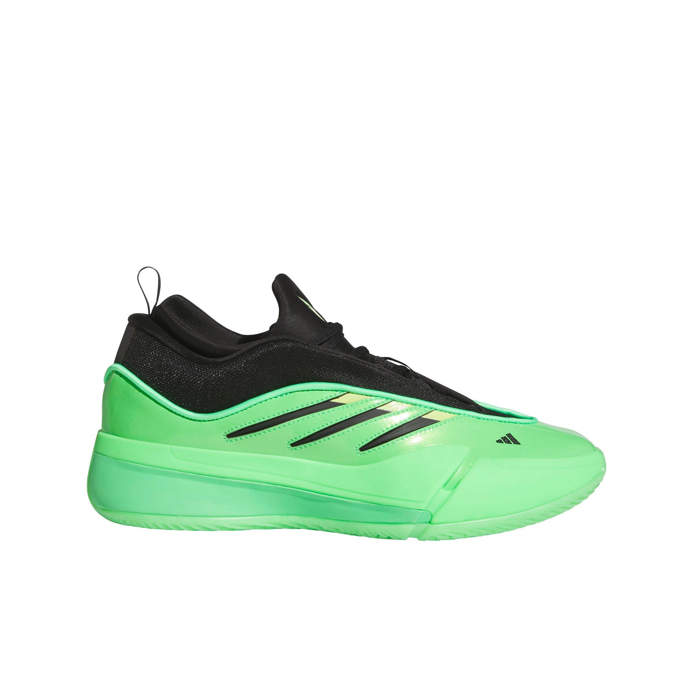 シューズ(男性用) adidas dame9 Screaming Green/Core Black/ adidas Dame 9 