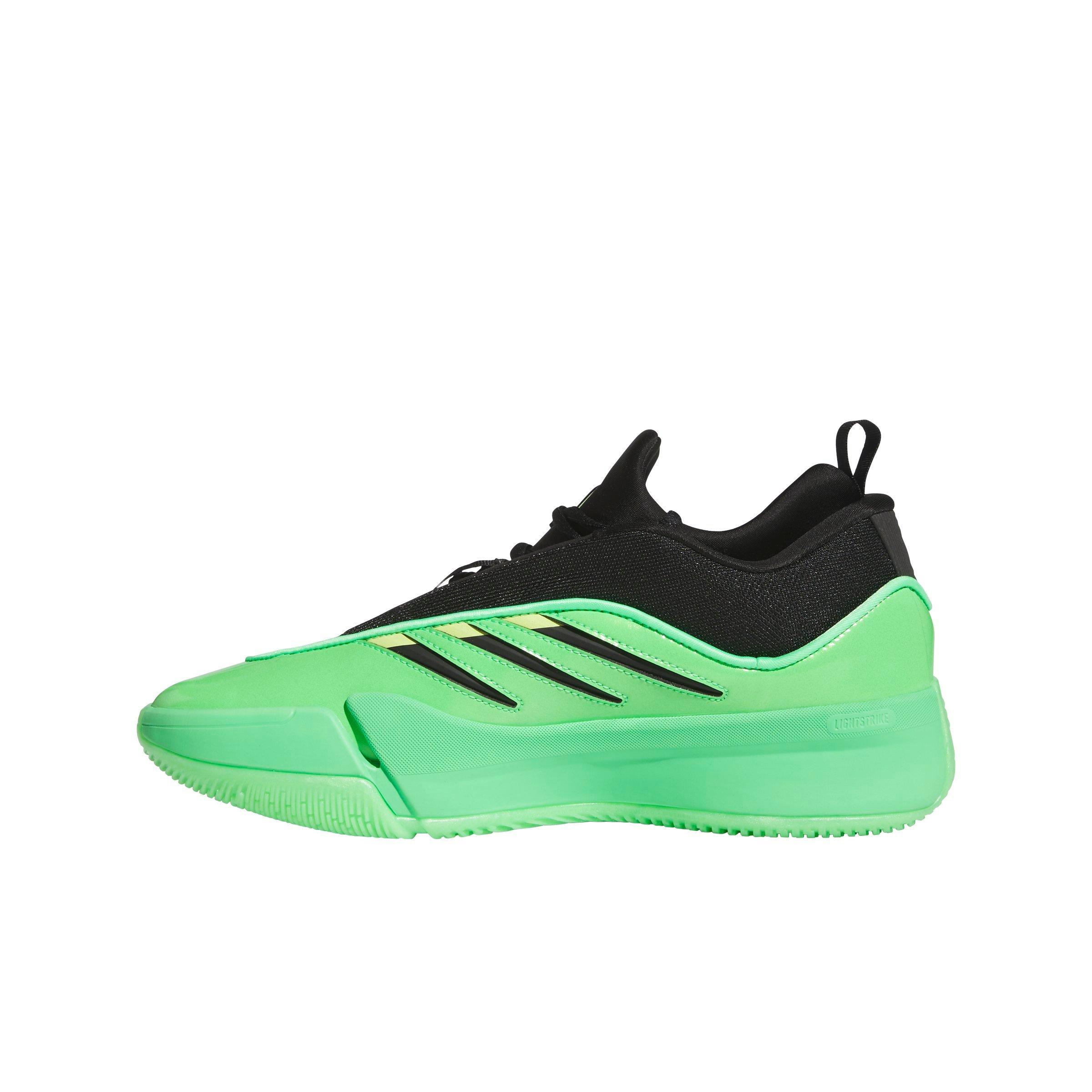 シューズ(男性用) adidas dame9 Screaming Green/Core Black/ adidas Dame 9 