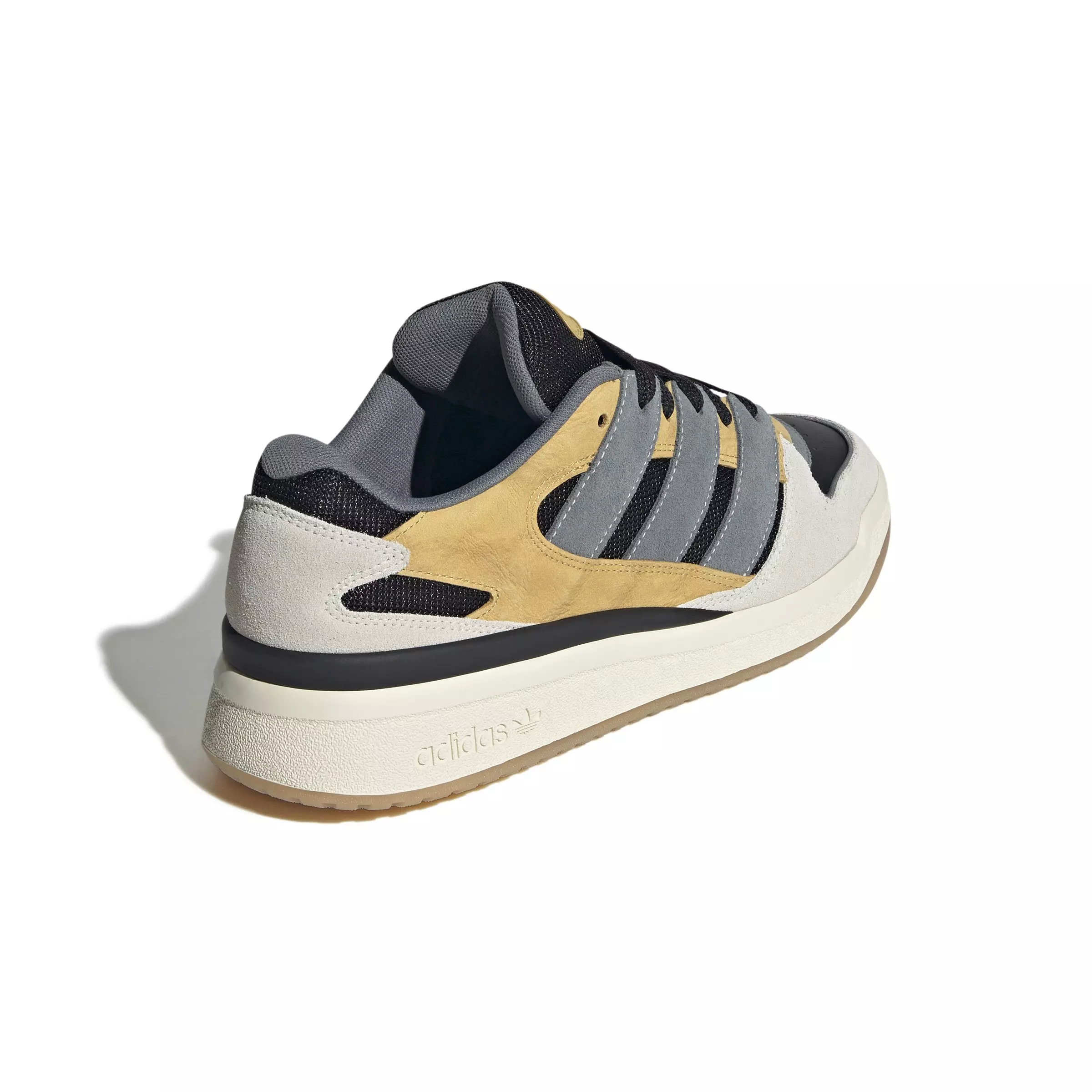 adidas Forum Puffed "Core Black/Oat/Off White" Unisex Shoe - BLACK