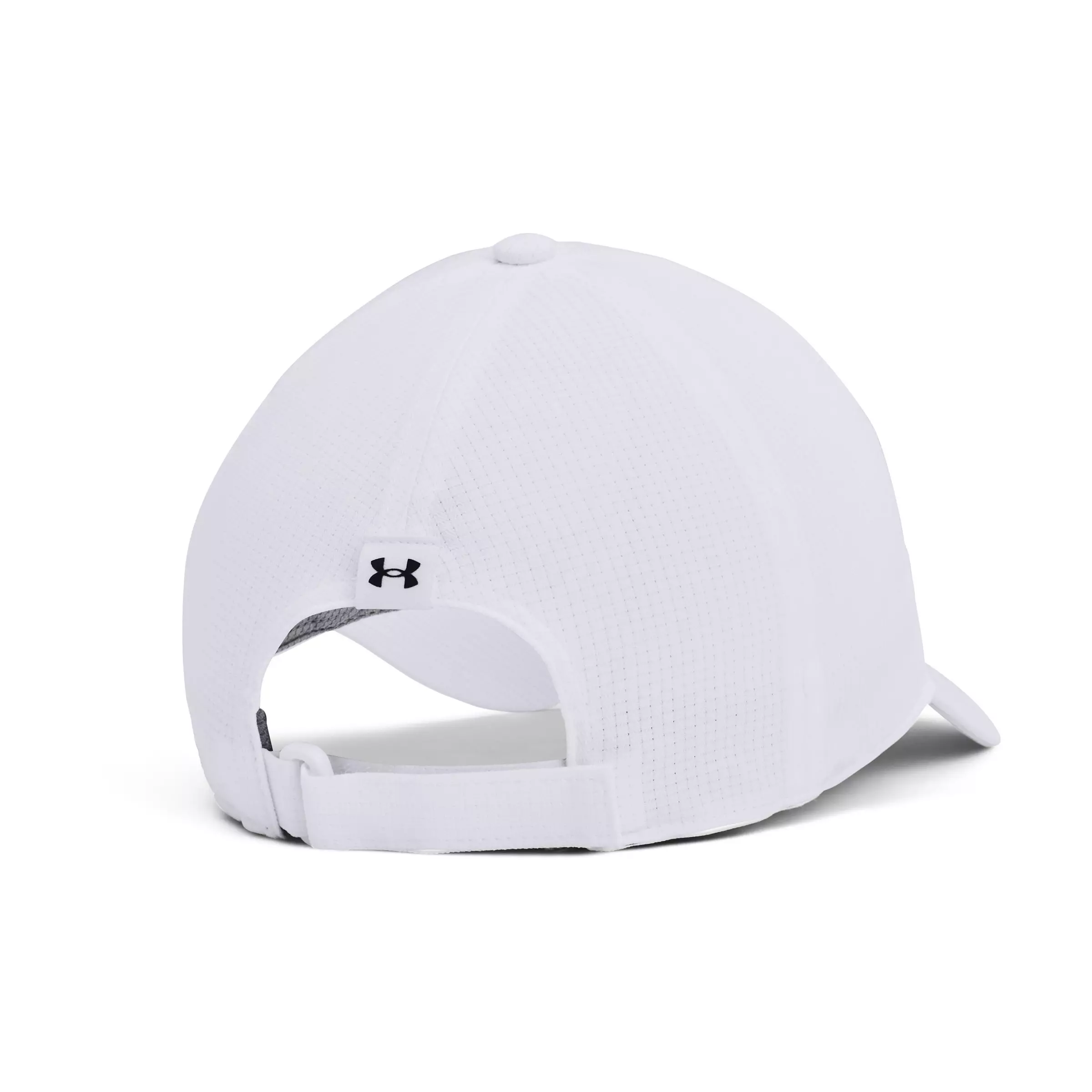 Under Armour Iso-Chill ArmourVent&trade; Adjustable Hat-White - WHITE/GREY