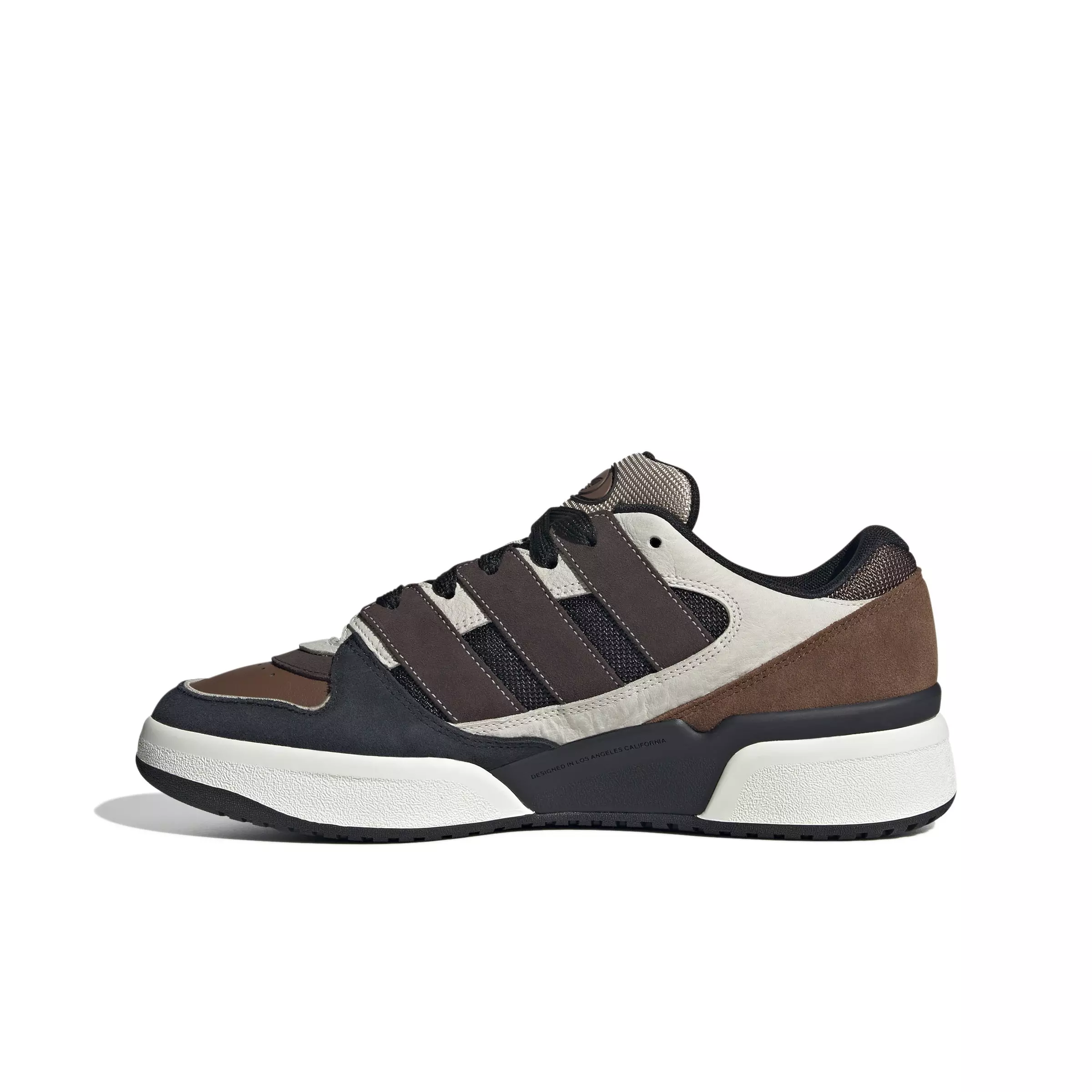 adidas Forum Puffed "Off White/Dark Brown/Core Black" Unisex Shoe - WHITE