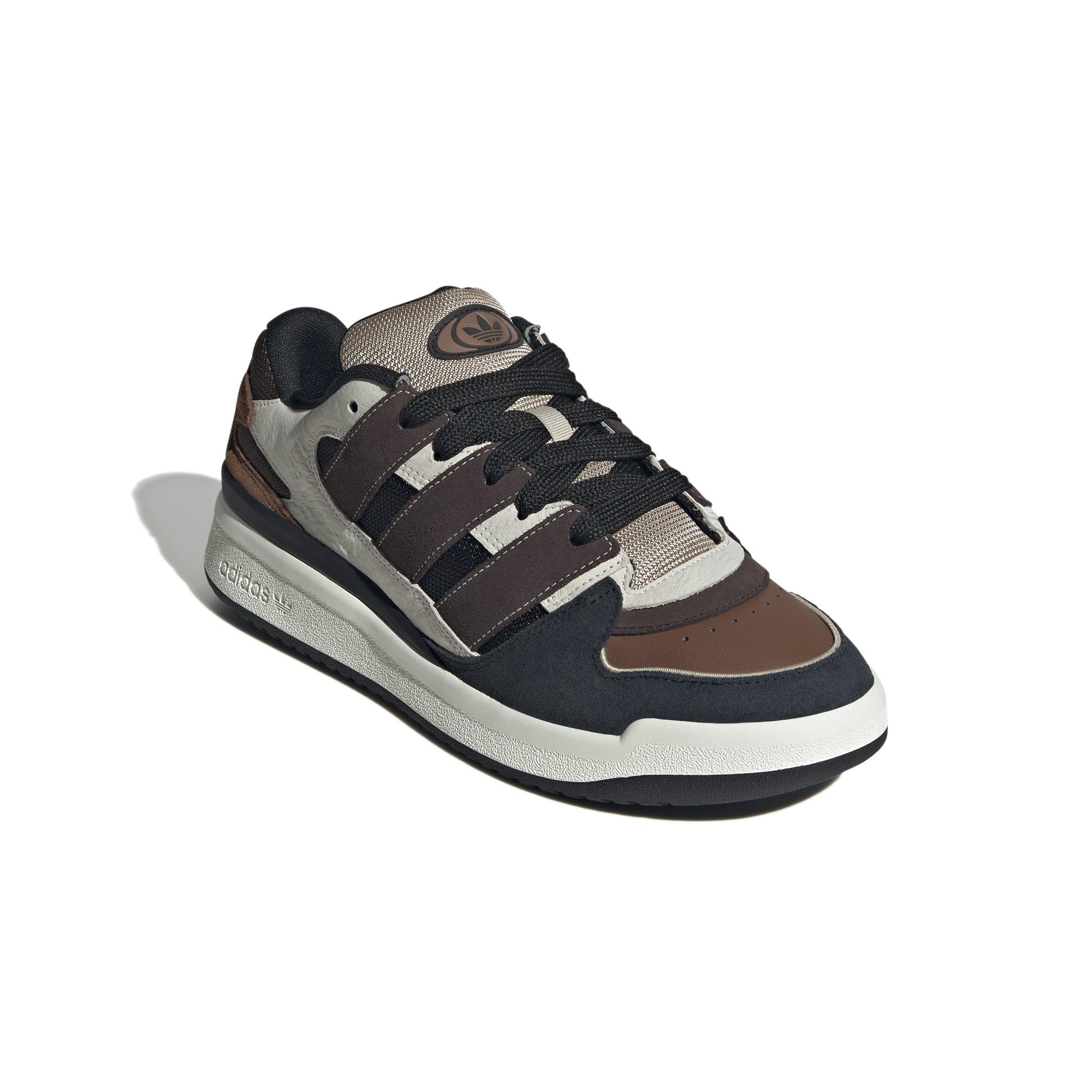 adidas Forum Puffed "Off White/Dark Brown/Core Black" Unisex Shoe - WHITE Thumbnail View 3