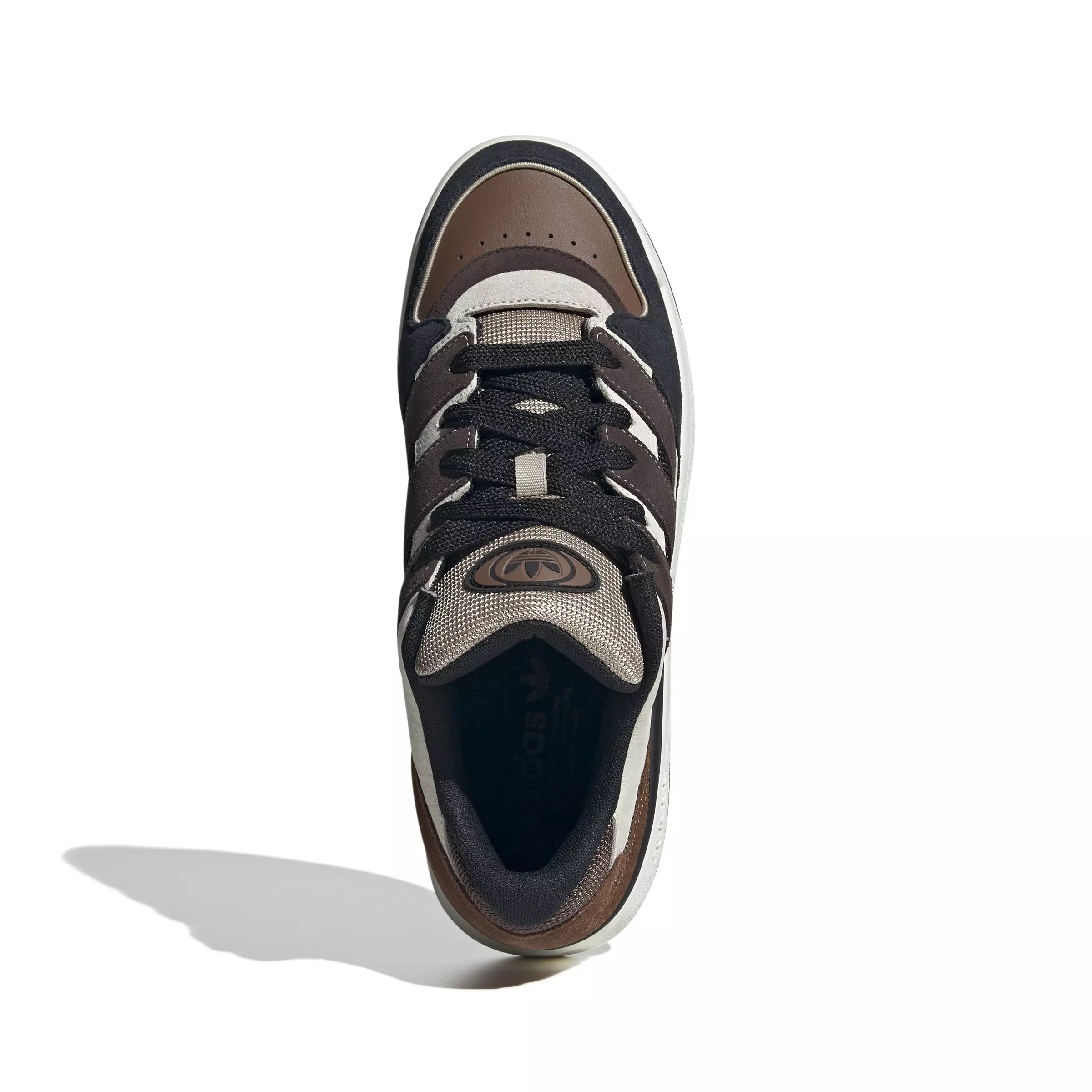 adidas Forum Puffed "Off White/Dark Brown/Core Black" Unisex Shoe - WHITE