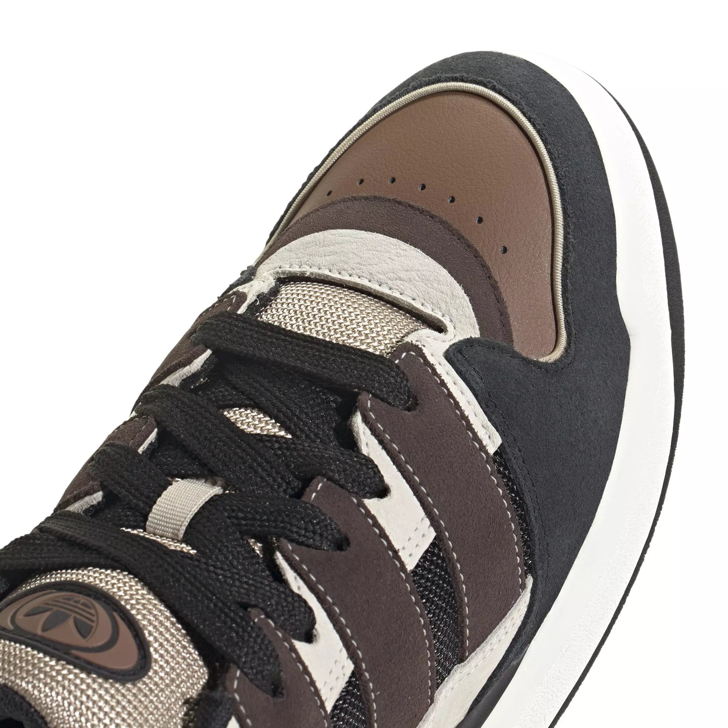 adidas Forum Puffed "Off White/Dark Brown/Core Black" Unisex Shoe - WHITE