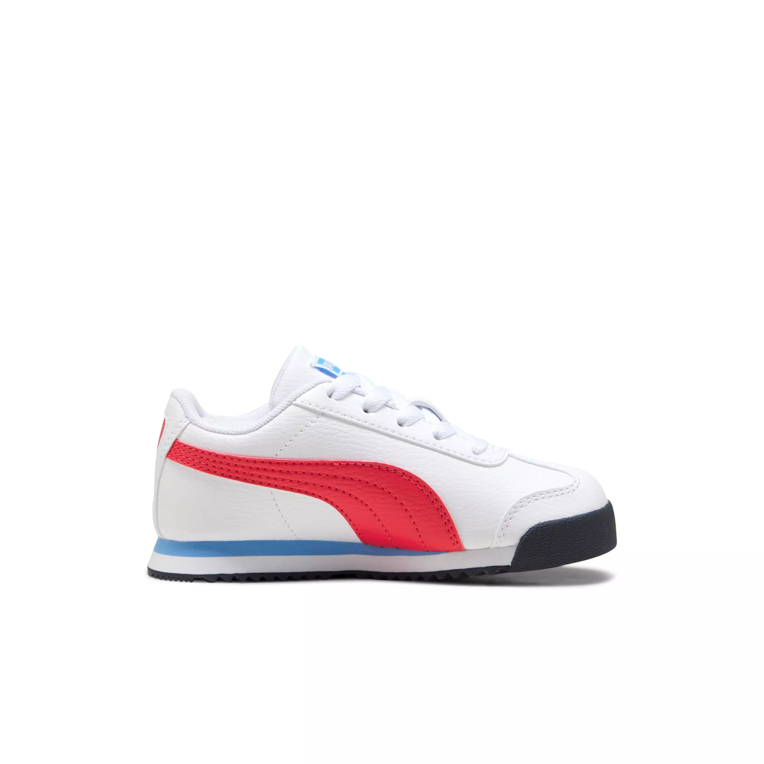 PUMA Roma 24 Standard "White/Red/Blue" Preschool Boys' Shoe - WHITE/RED/BLUE