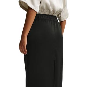 Nike Women's Sportswear Loose Midi Track Skirt - Black - BLACK