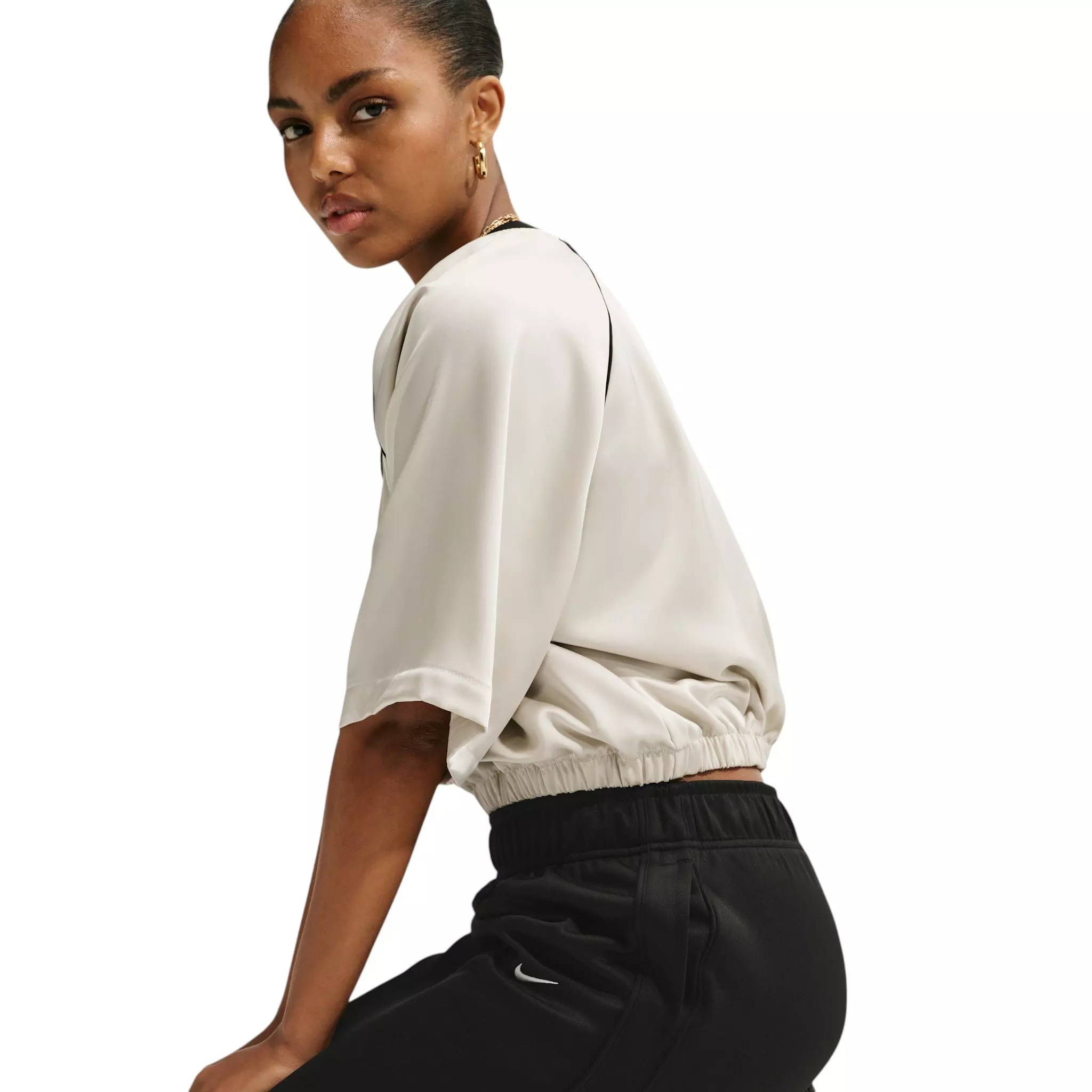 Nike Women's Sportswear Loose Midi Track Skirt - Black - BLACK