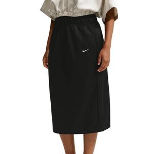 Nike Women's Sportswear Loose Midi Track Skirt - Black - BLACK