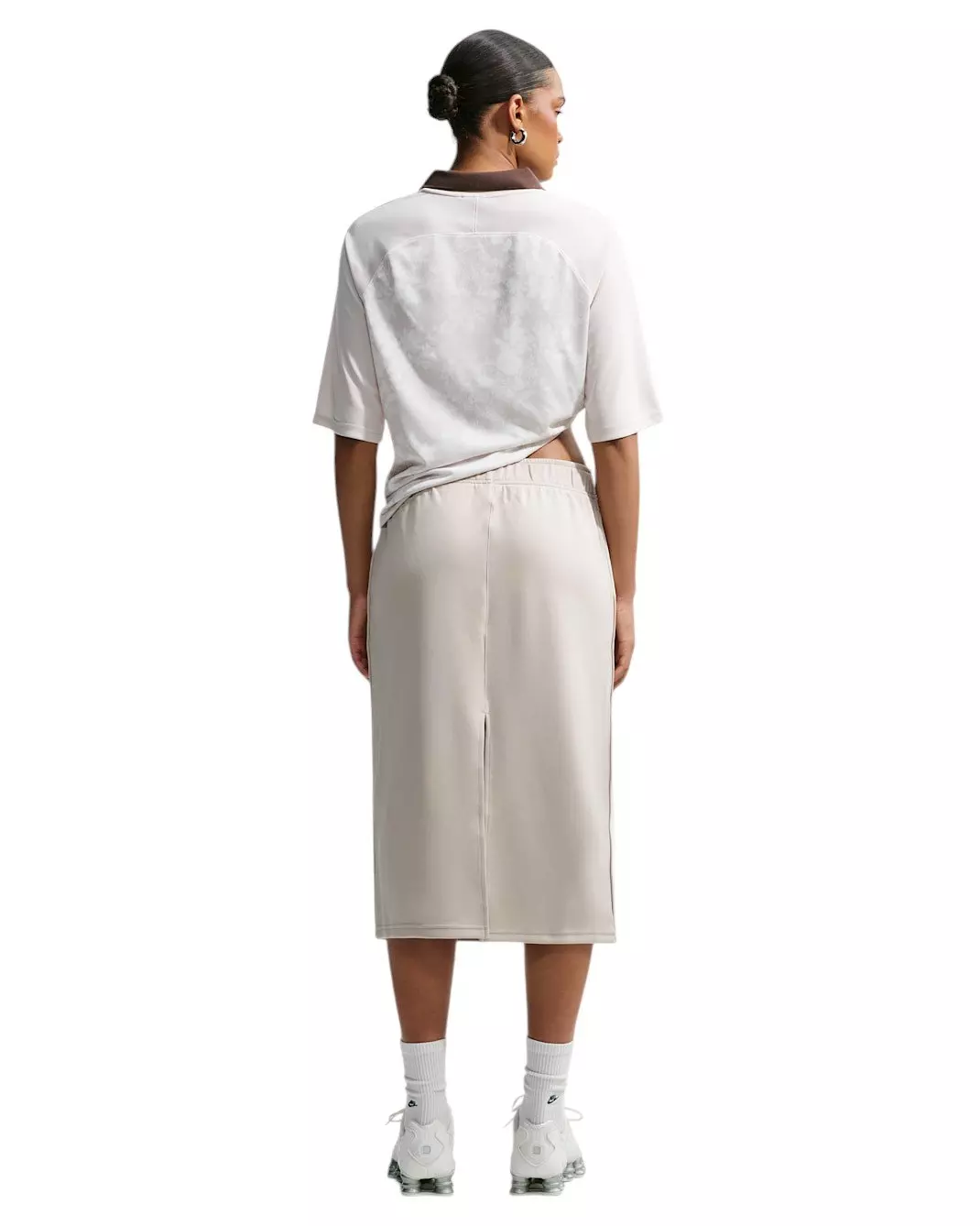 Nike Women's Sportswear Loose Midi Track Skirt - Cream - CREAM