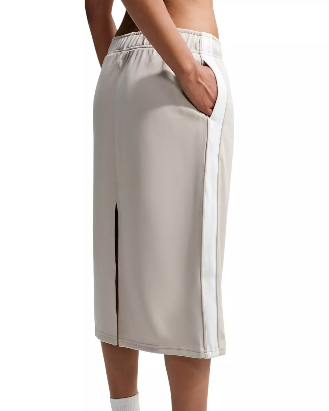 Nike Women's Sportswear Loose Midi Track Skirt - Cream - CREAM