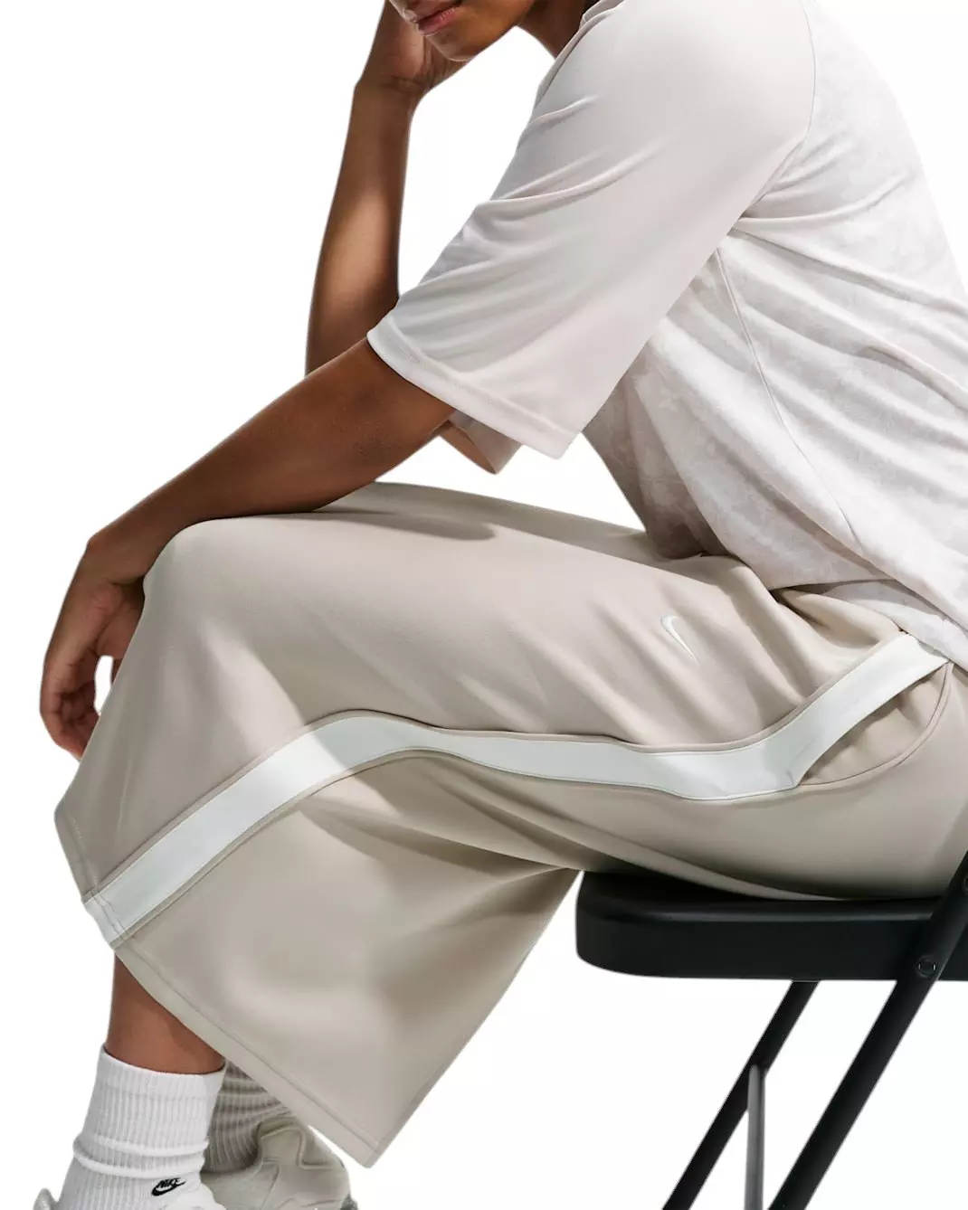 Nike Women's Sportswear Loose Midi Track Skirt - Cream - CREAM