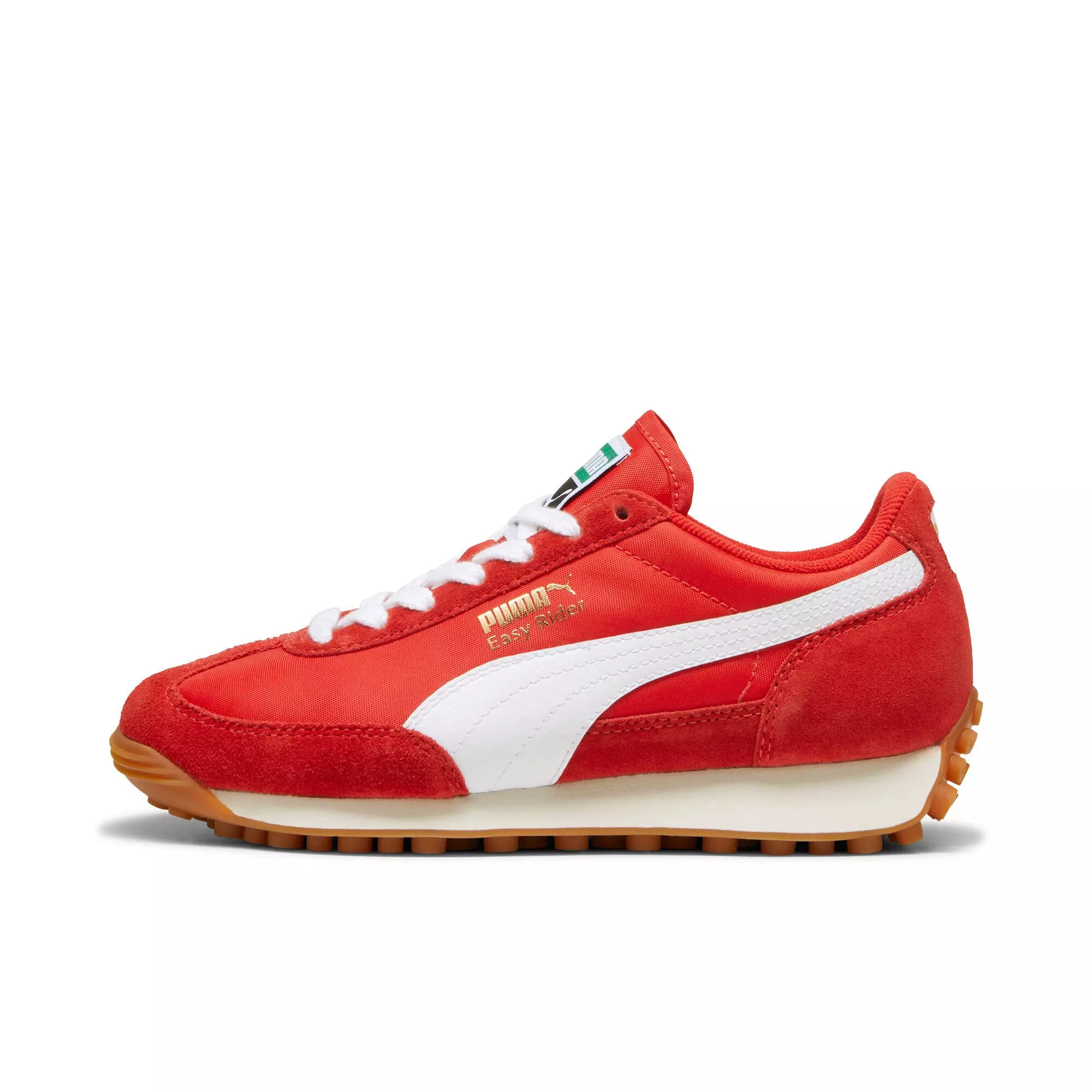 PUMA Easy Rider Vintage JR "PUMA Red/PUMA White" Grade School Boys' Shoe - RED/WHITE