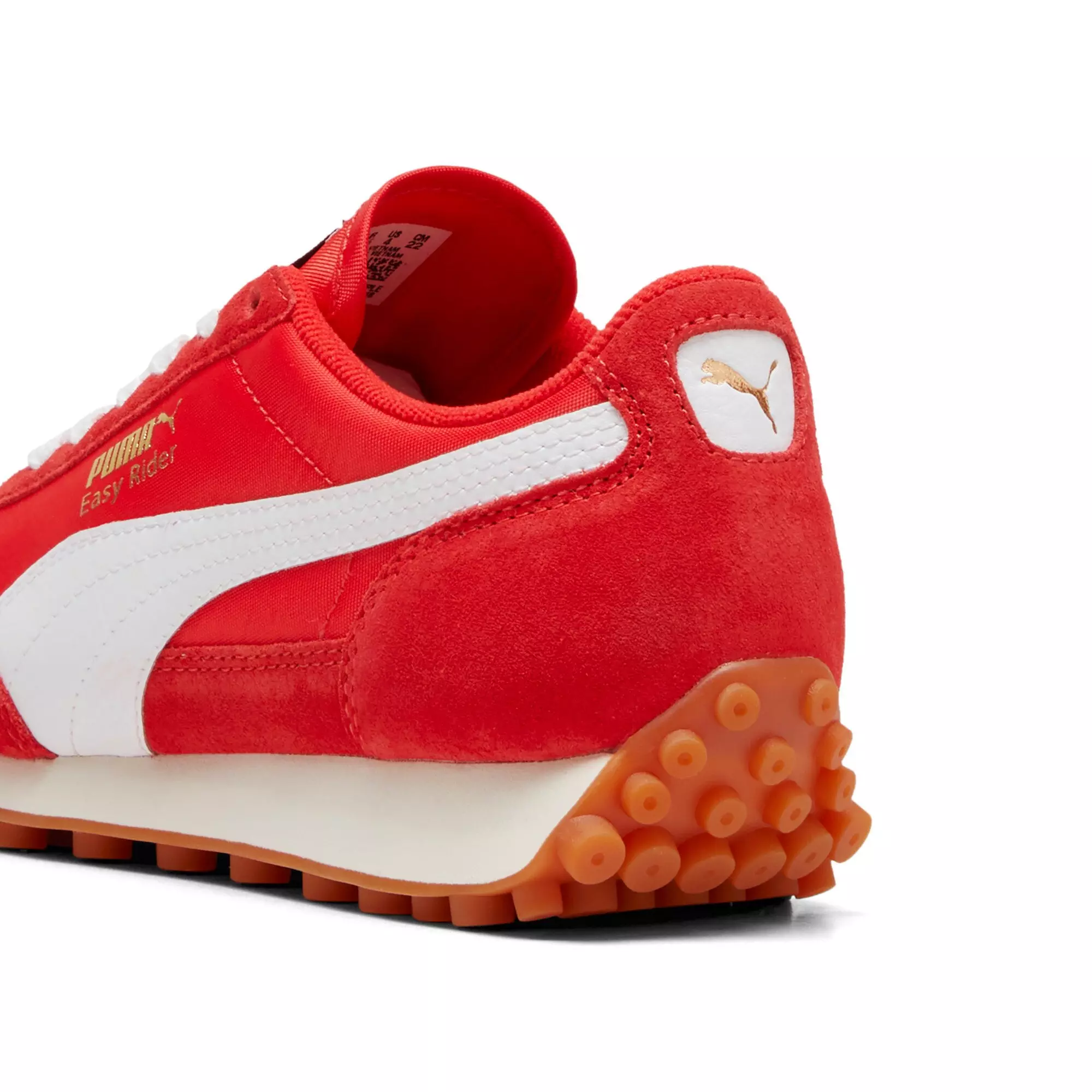PUMA Easy Rider Vintage JR "PUMA Red/PUMA White" Grade School Boys' Shoe - RED/WHITE