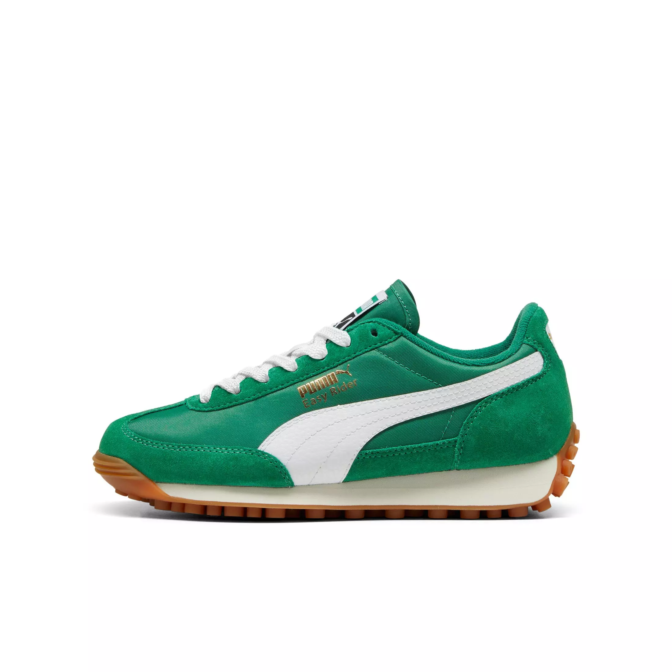 PUMA Easy Rider Vintage JR "Archive Green/PUMA White" Grade School Boys' Shoe - Green/White