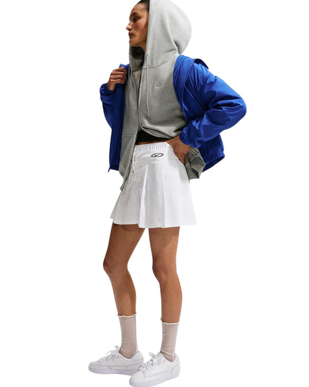 Nike Women's Sportswear Pleated Miniskirt - White - WHITE