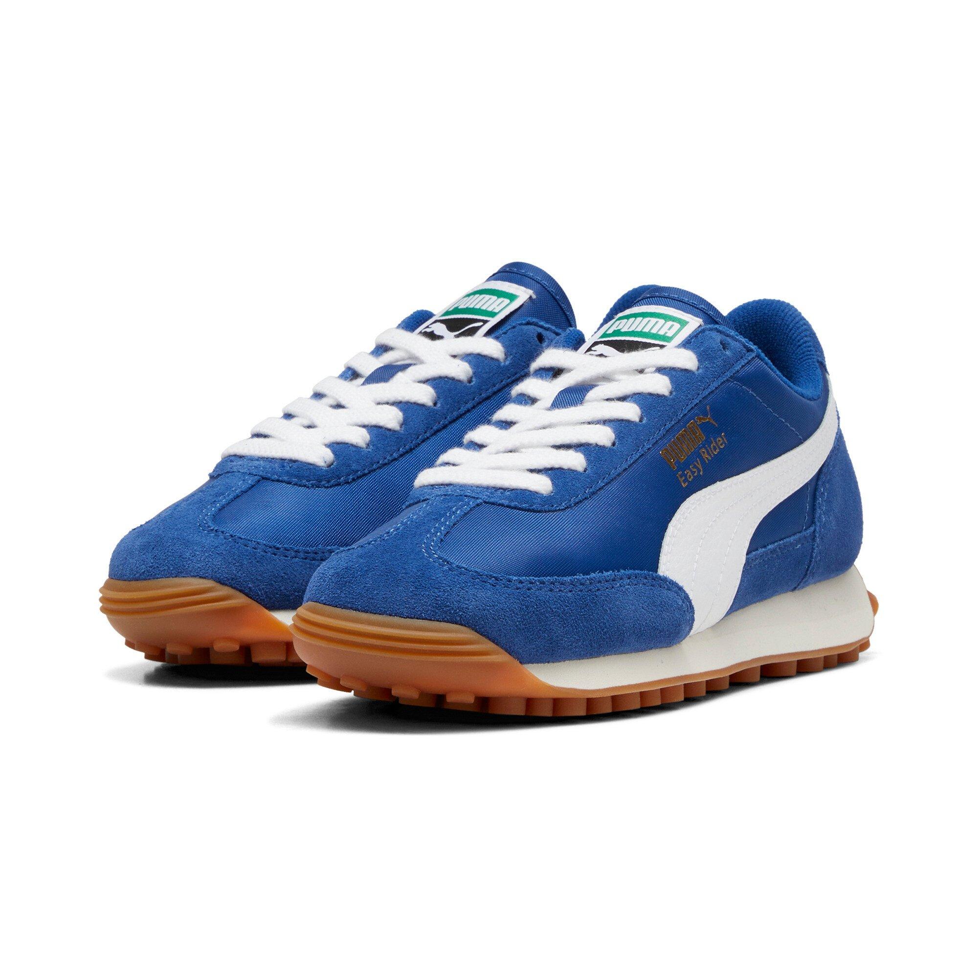 PUMA Easy Rider Vintage JR "Clyde Royal/PUMA White" Grade School Boys' Shoe - ROYAL/WHITE Thumbnail View 3