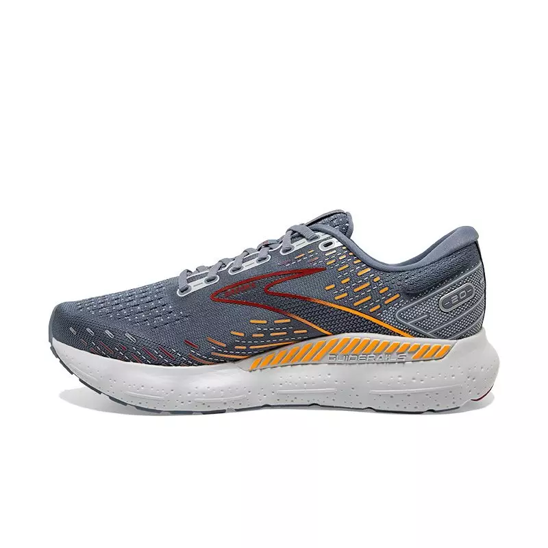 Brooks Glycerin GTS 20 "Grey/Silver/Orange" Men's Running Shoe - GREY/SILVER/ORANGE