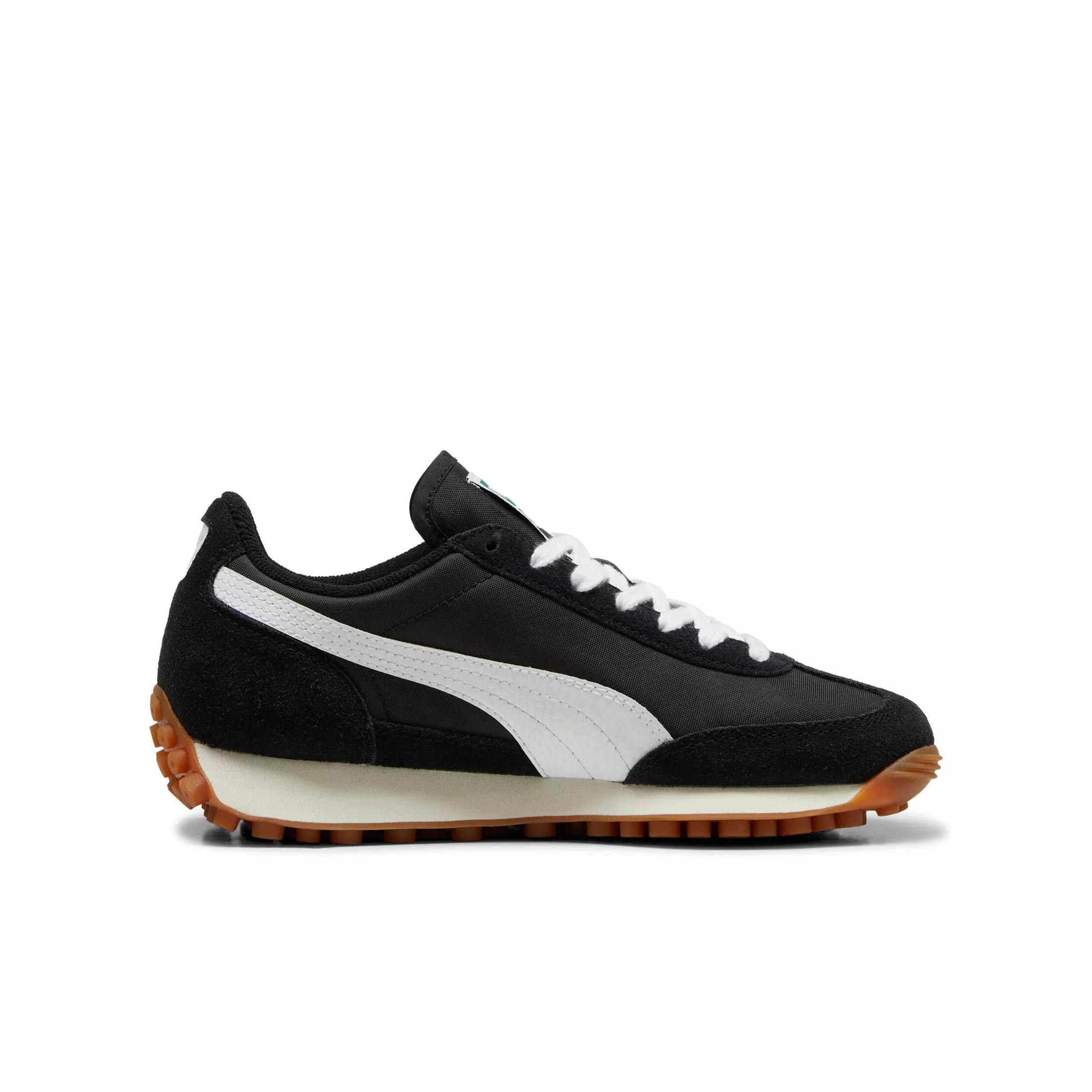 PUMA Easy Rider Vintage JR "PUMA Black/PUMA White" Grade School Boys' Shoe - BLACK/WHITE