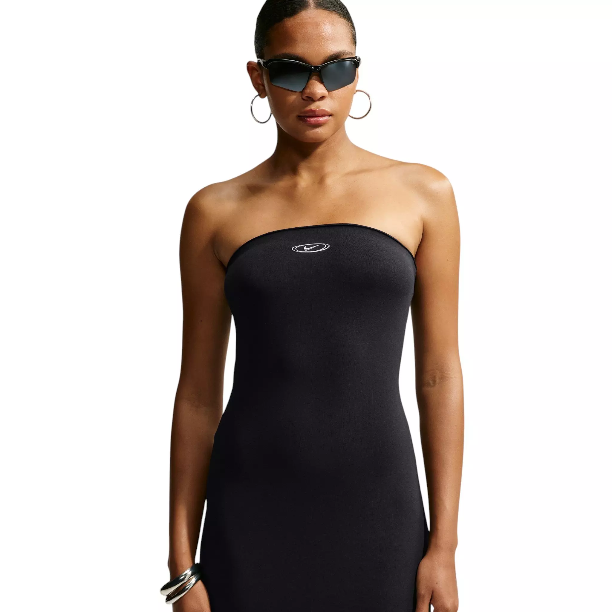 Nike Women's Sportswear Tight Tube Dress - Black - BLACK