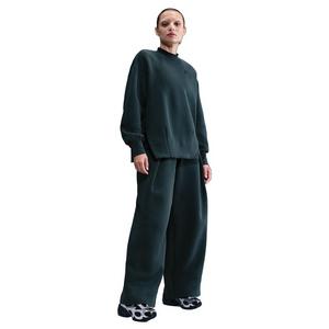 Nike Women's Sportswear Tech Fleece High-Waisted Pleated Pants - Green