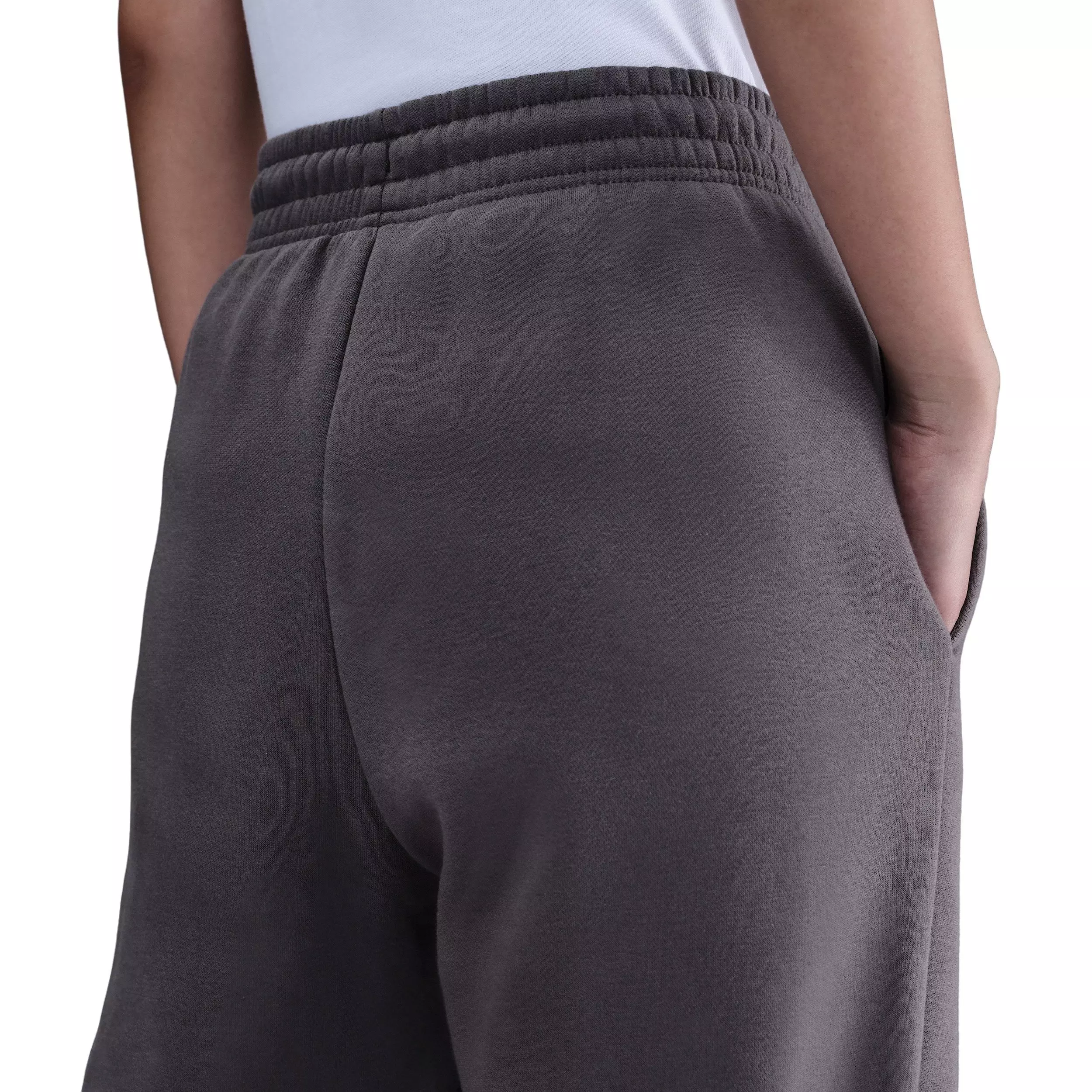 Nike Women's Sportswear Phoenix Fleece High-Waisted Oversized Sweatpants - Grey - GREY