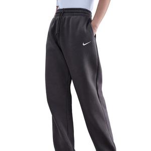 Nike Women's Sportswear Phoenix Fleece High-Waisted Oversized Sweatpants - Grey
