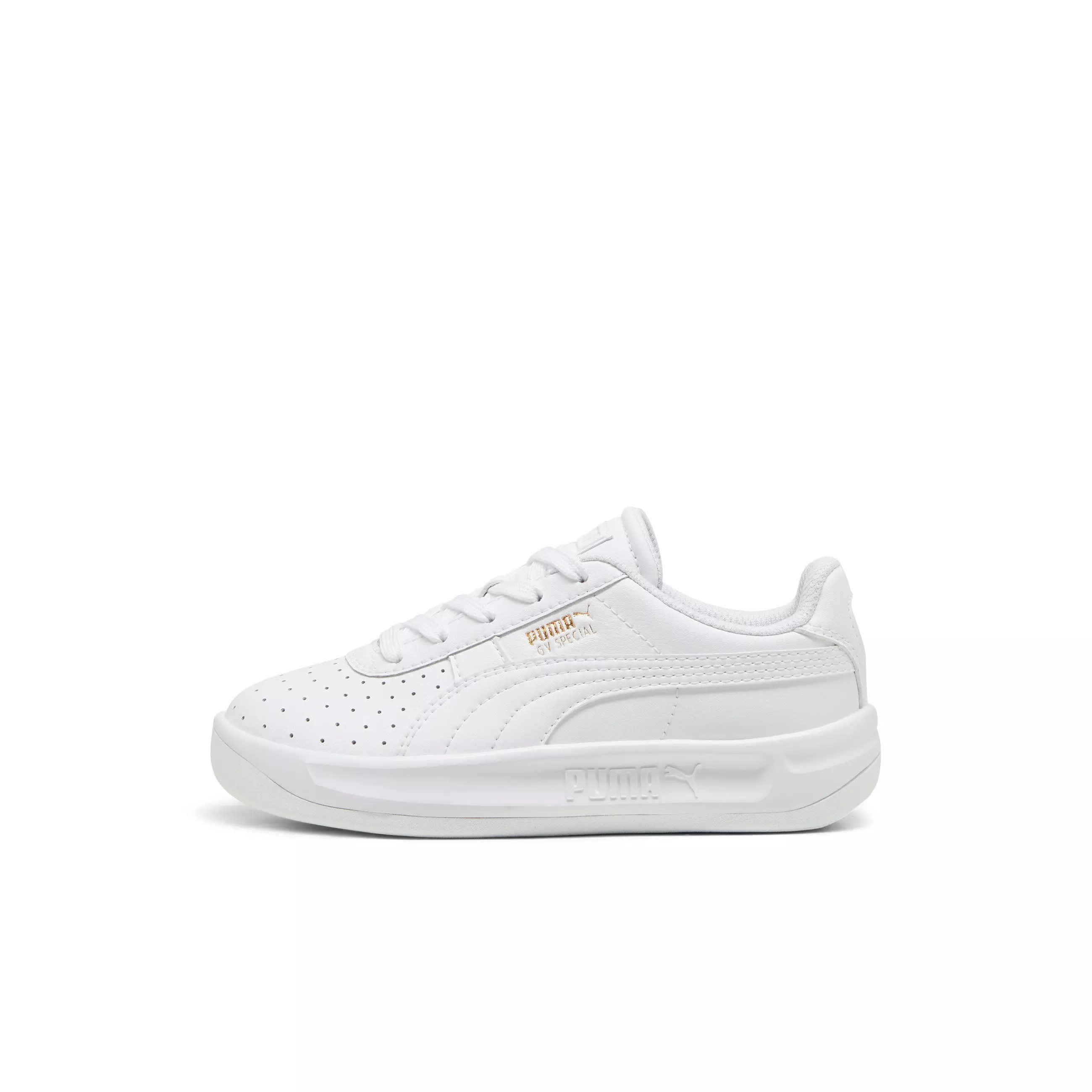 PUMA GV Special "PUMA White/PUMA White" Preschool Boys' Shoe - WHITE/WHITE