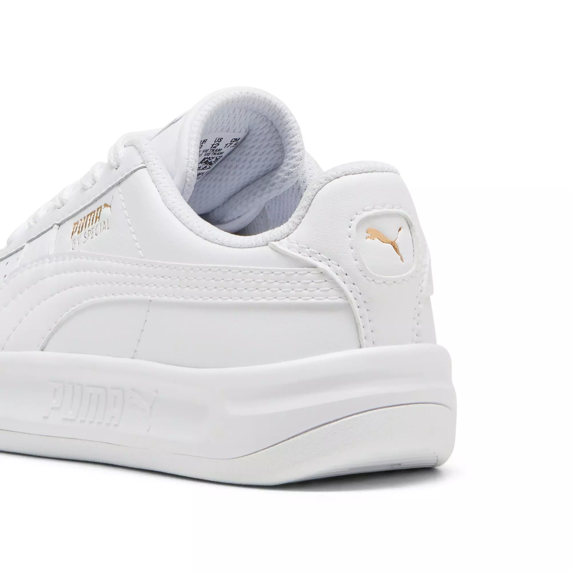 PUMA GV Special "PUMA White/PUMA White" Preschool Boys' Shoe - WHITE/WHITE