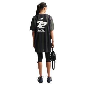 Nike Women's Sportswear Oversized Jersey Mini Dress - Camo Green/Gridiron/White - CAMO GREEN/GRIDIRON/WHITE