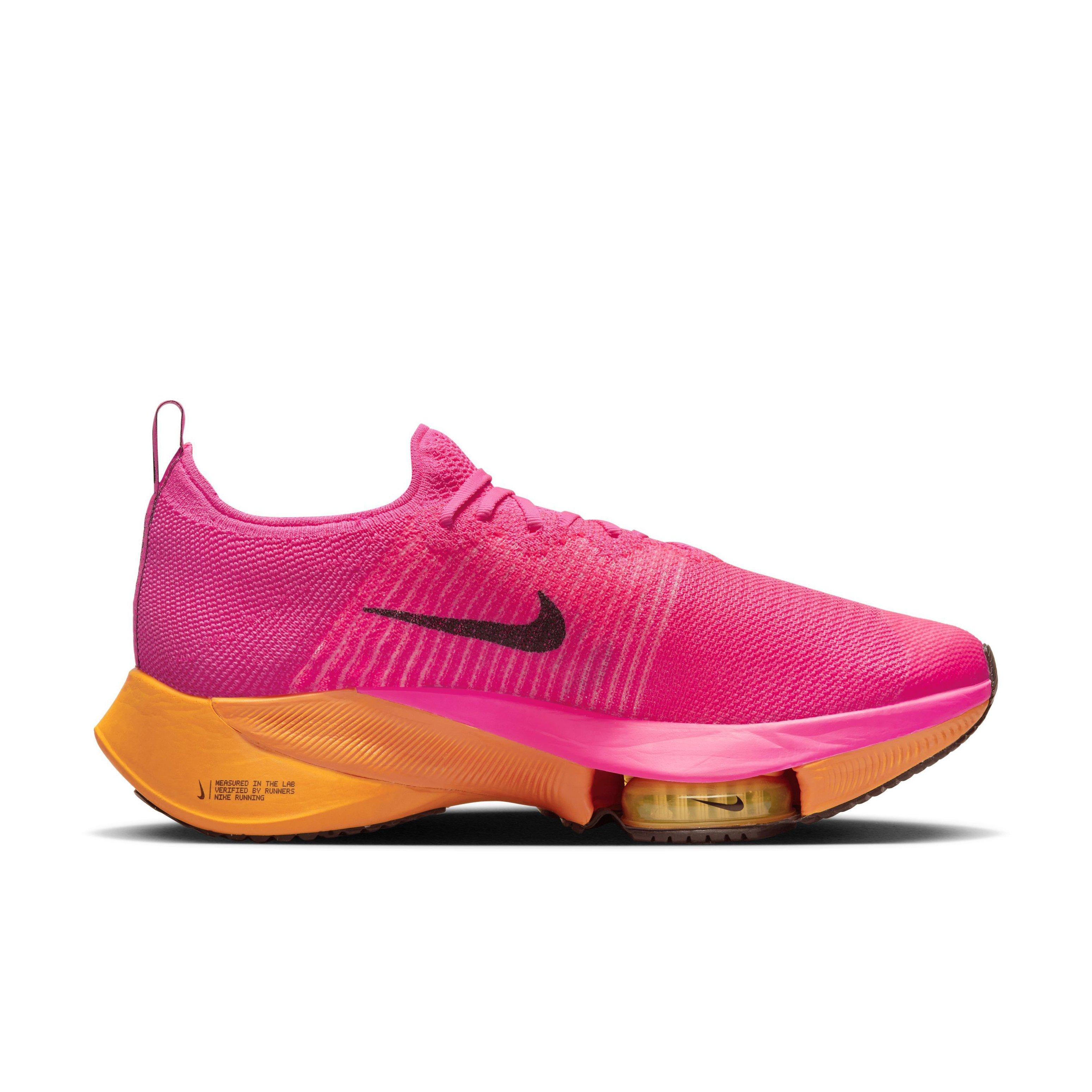 Nike bright orange hot sale running shoes