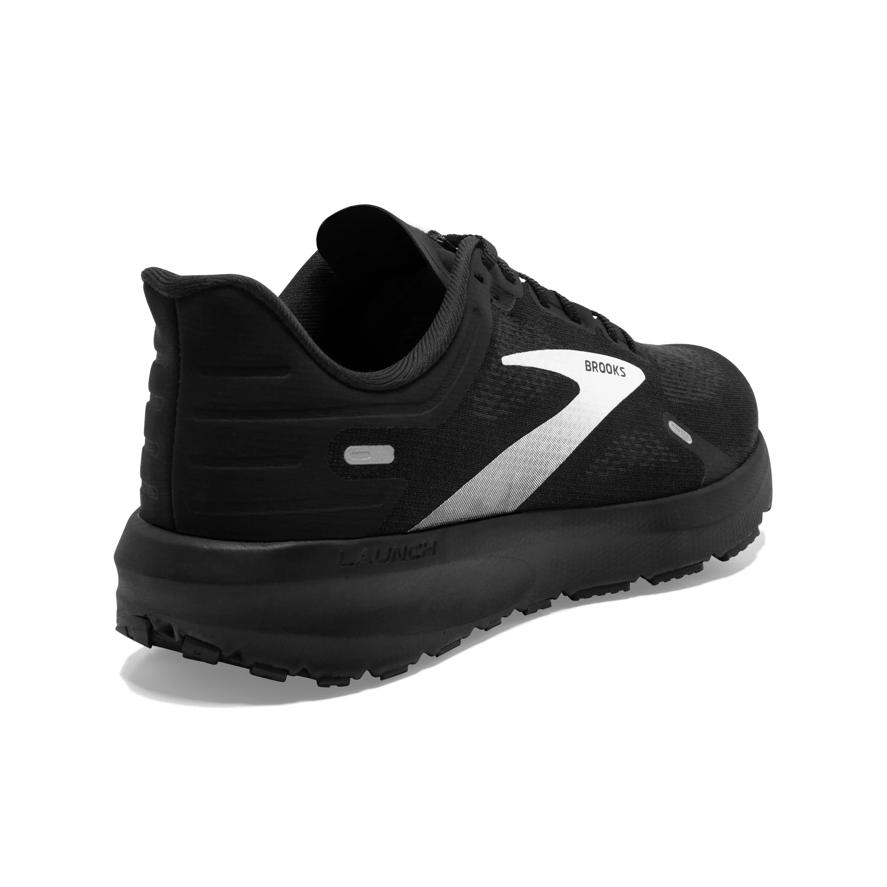 Brooks Launch 9 "Black/White" Men's Wide Running Shoe - BLACK/WHITE